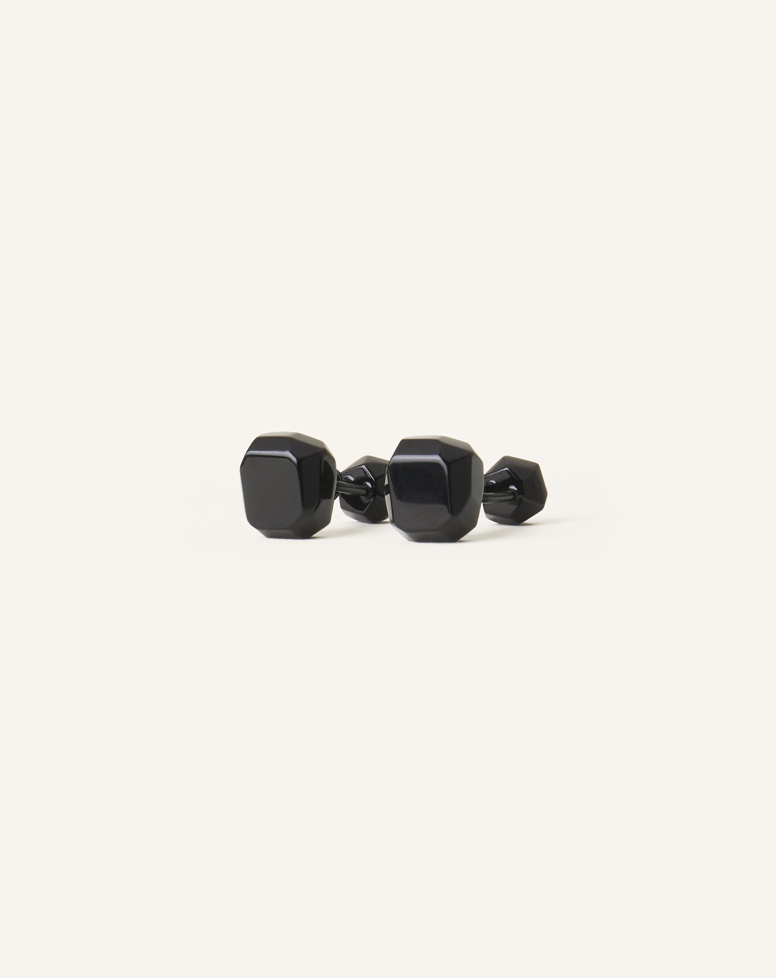 BLACK ROCKS CUFFLINKS