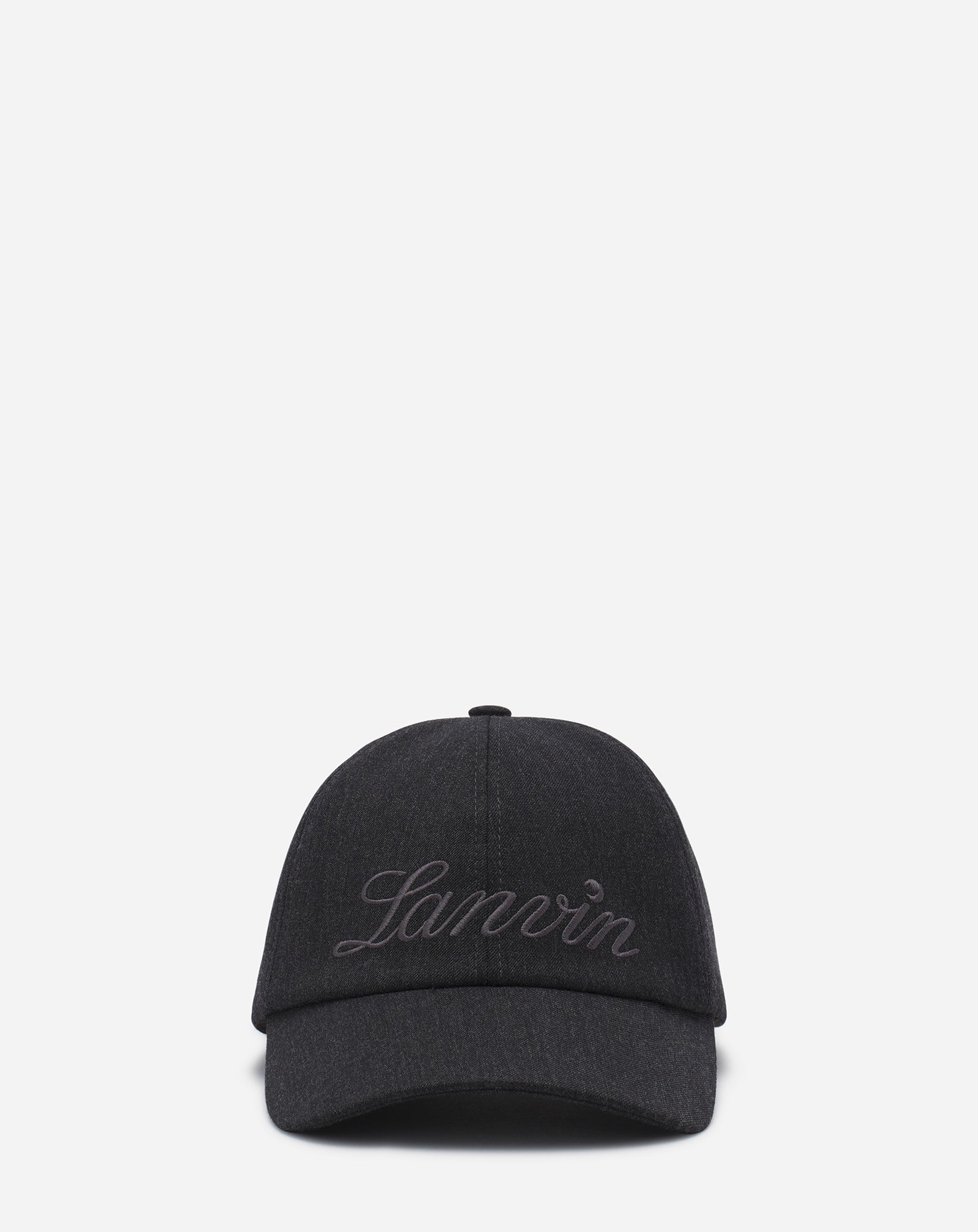 LANVIN SCRIPT WOOL CAP