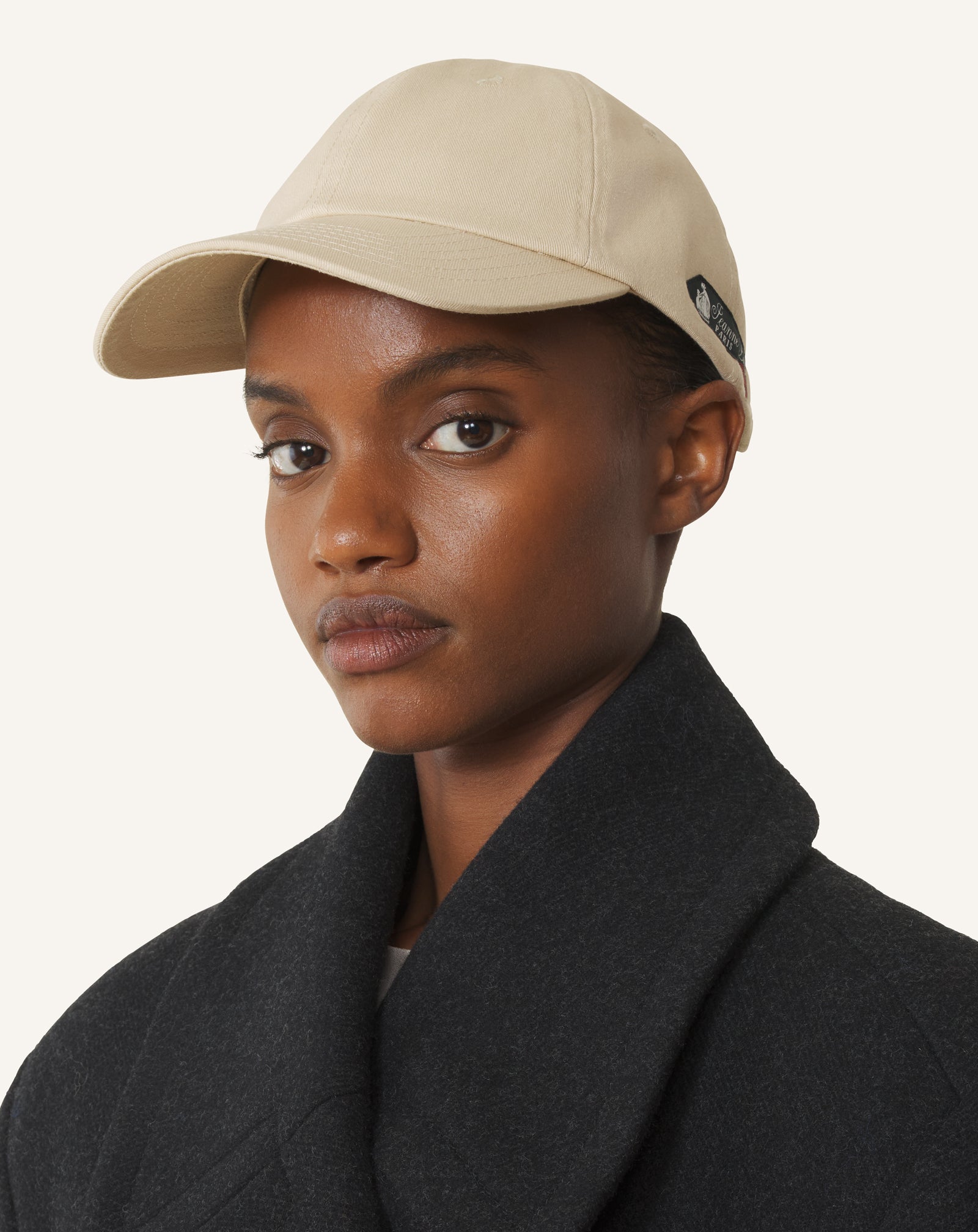 LANVIN SIGNATURE COTTON CAP