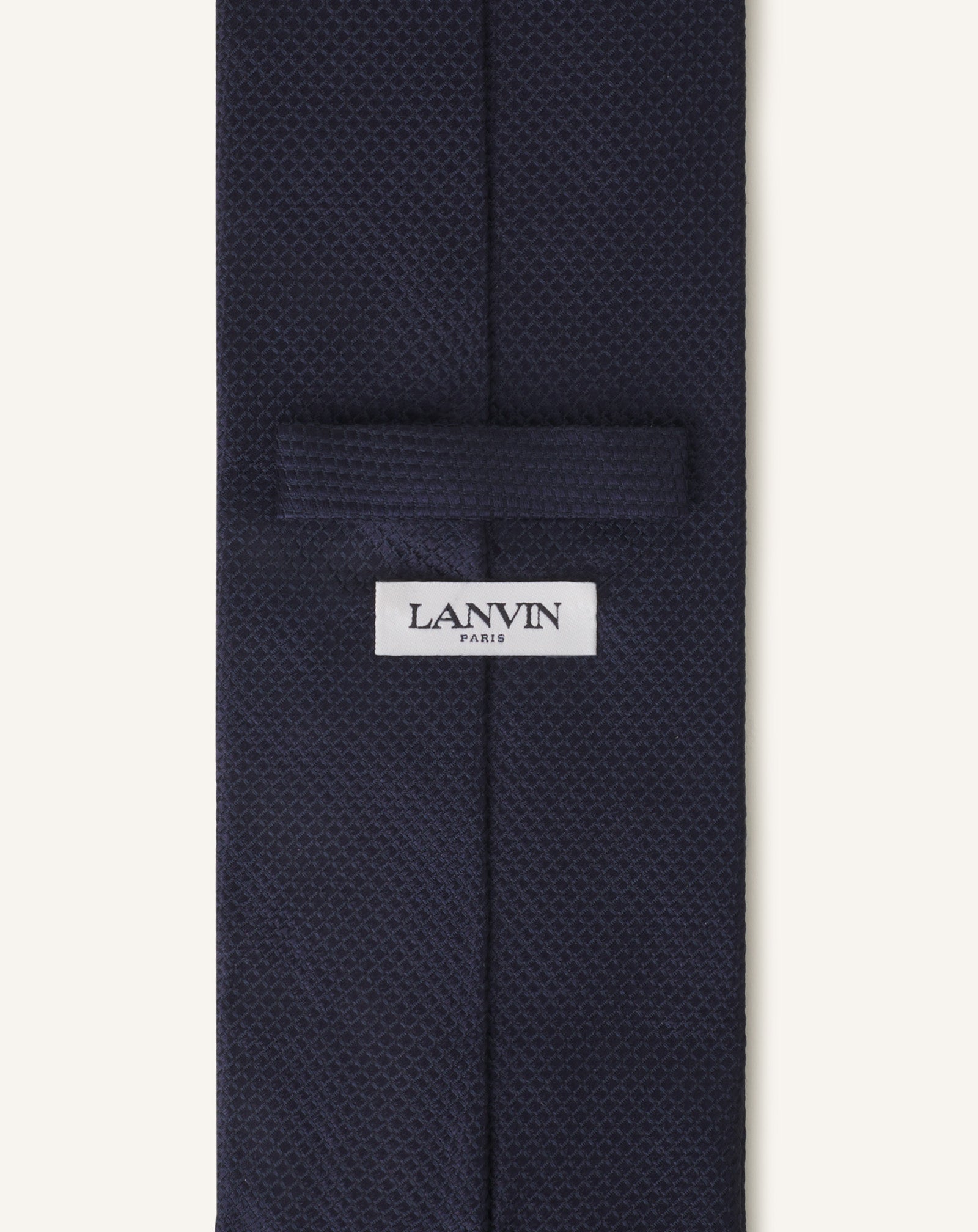 PLAIN SILK PIQUE TIE