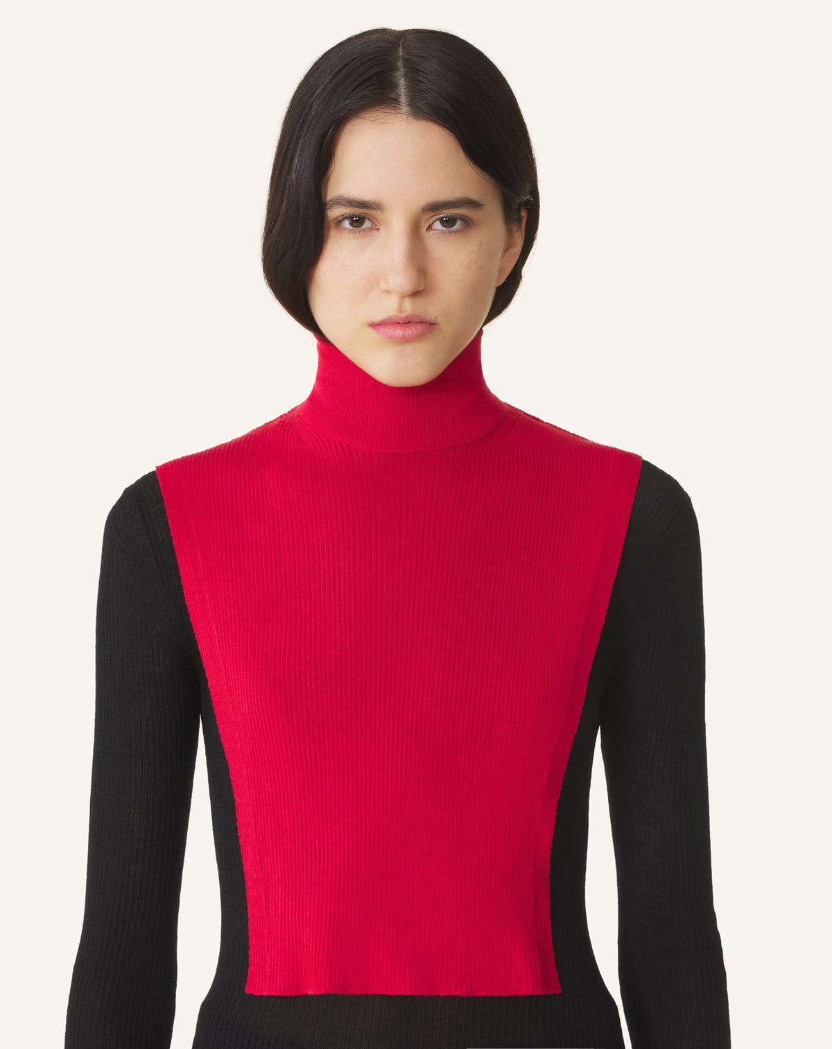 LANVIN SIGNATURE COLLAR IN CASHMERE
