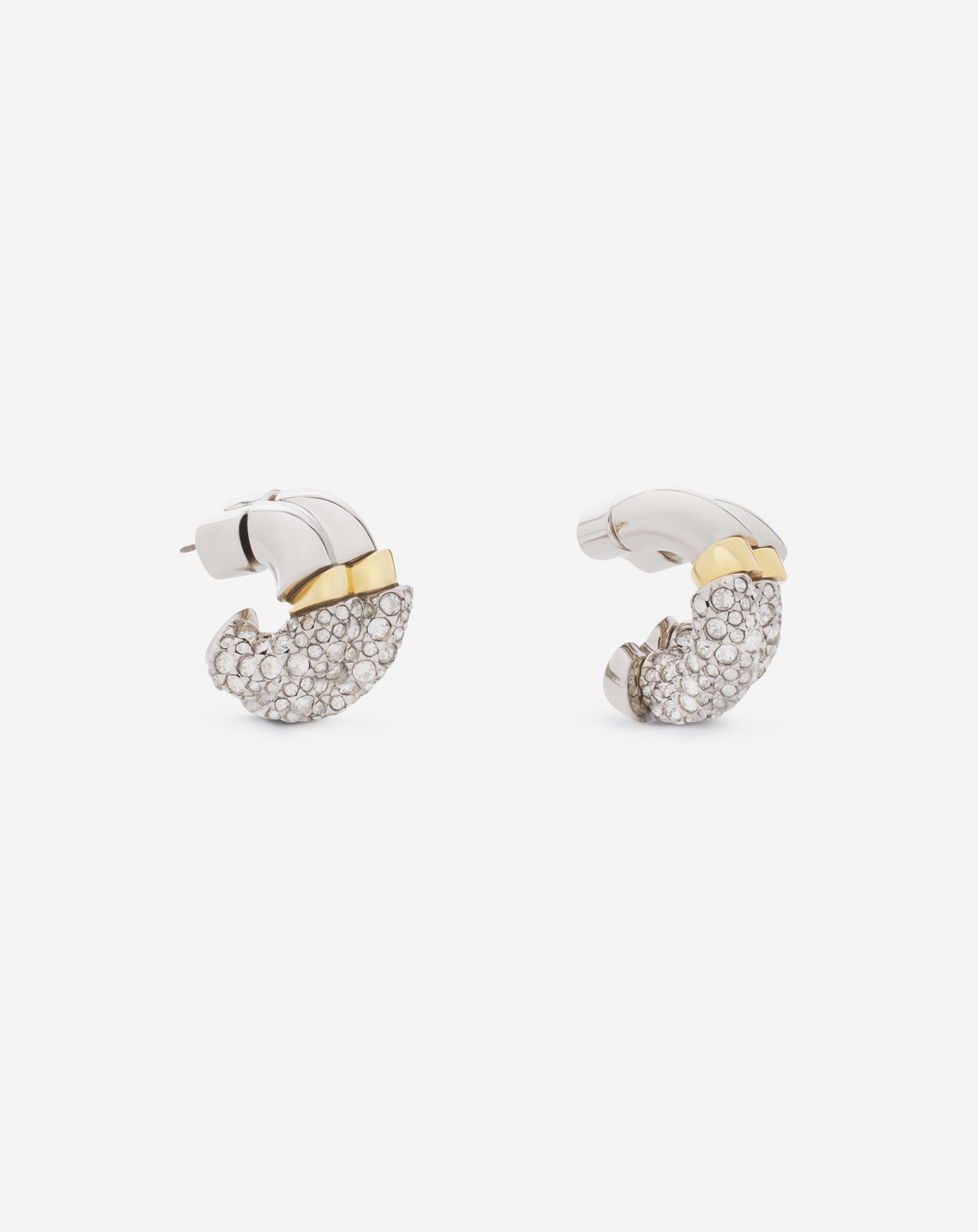SÉQUENCE WAVE RHINESTONE EARRINGS