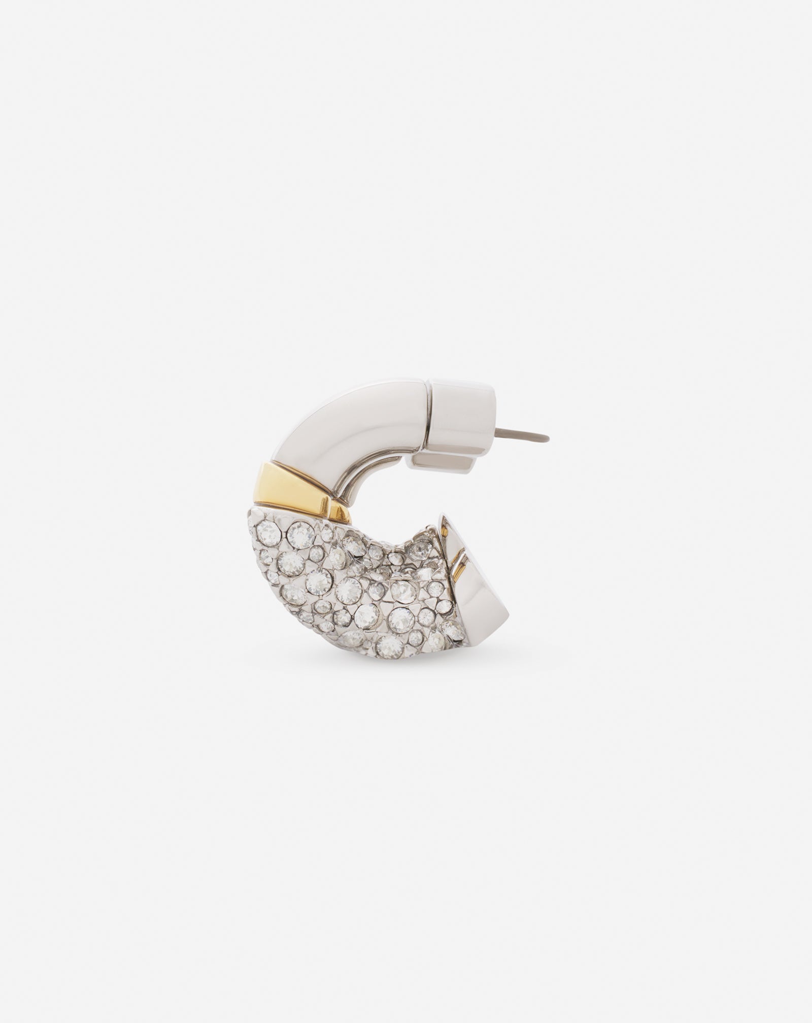 SÉQUENCE WAVE RHINESTONE EARRINGS