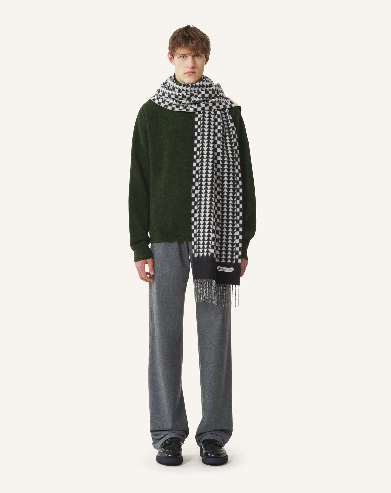 ARTDECO SCARF IN CASHMERE