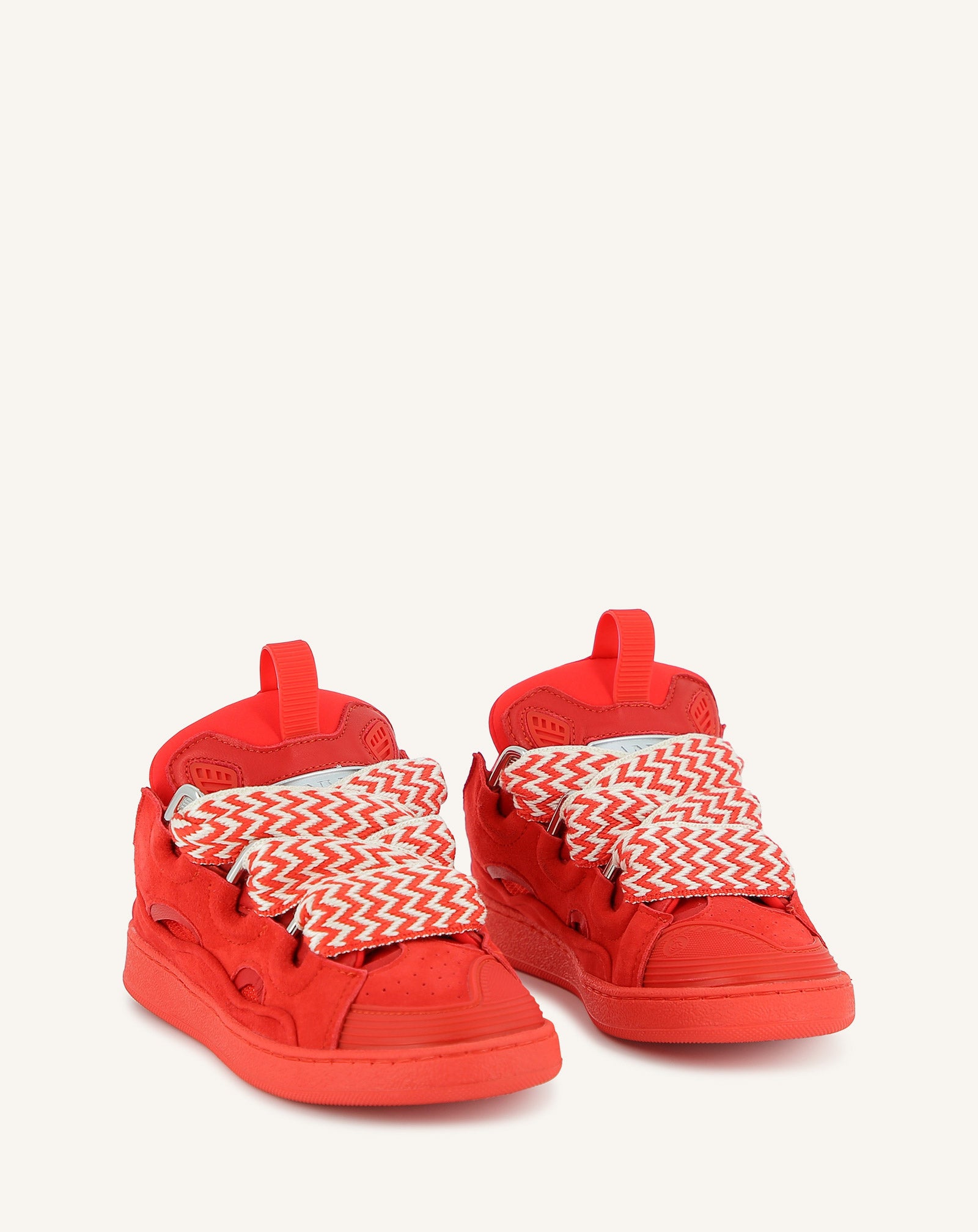 CURB LACE-UP SNEAKERS