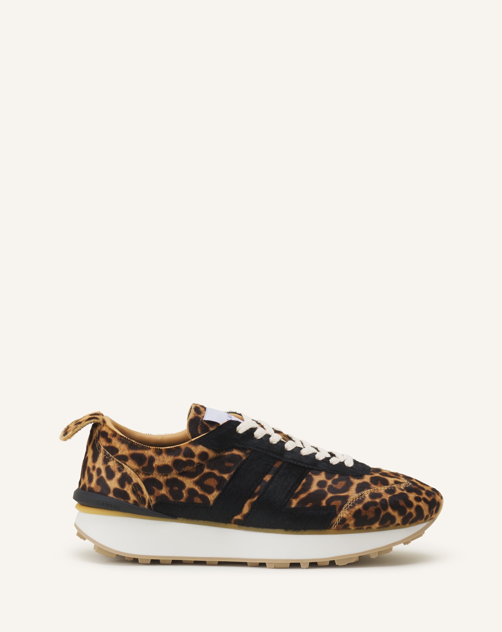 LEOPARD PRINT BUMPR SNEAKERS IN PONY