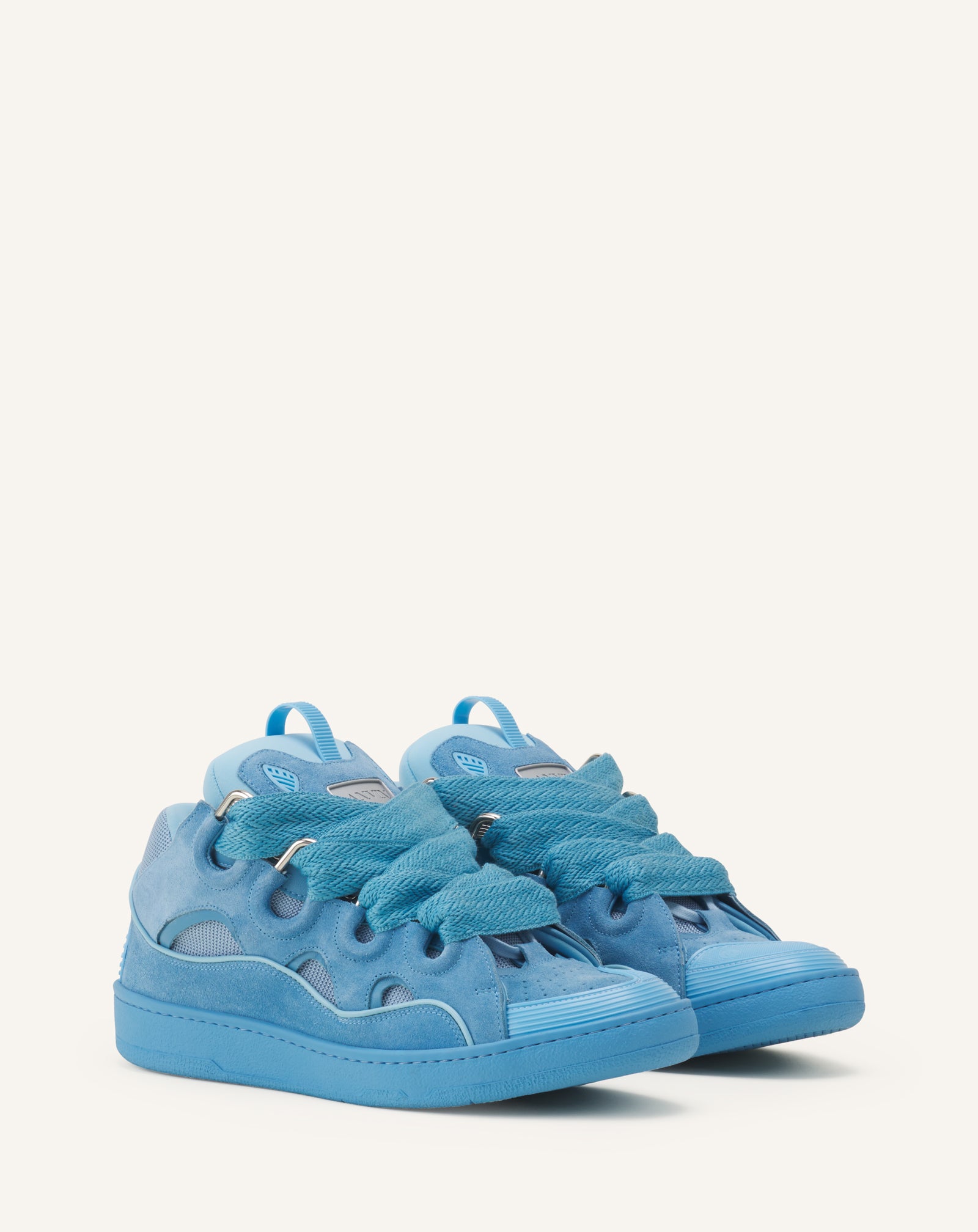 CURB SNEAKERS IN MONOCHROME SUEDE