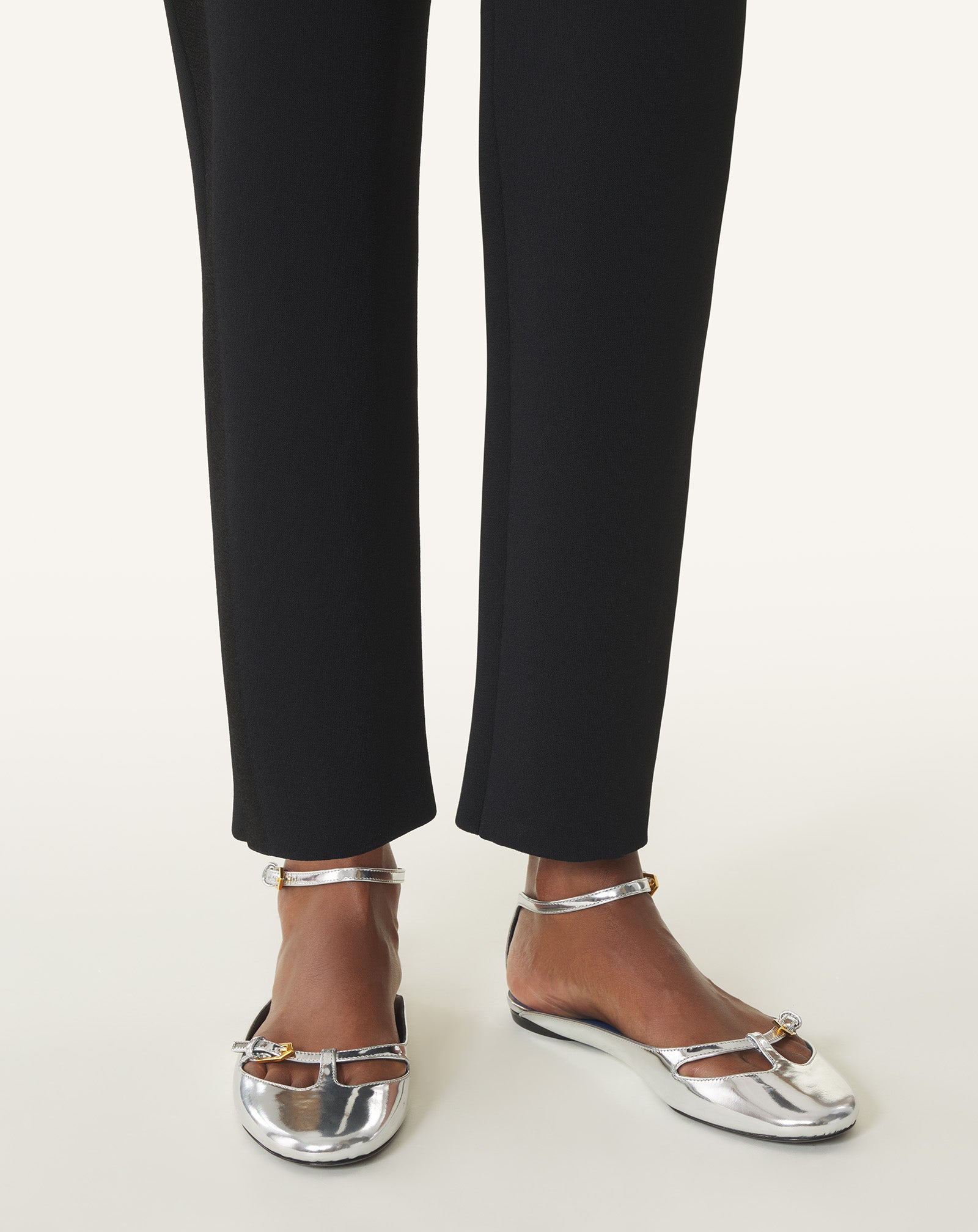 THE MARY-JANE BALLERINA IN SPECCHIO LEATHER