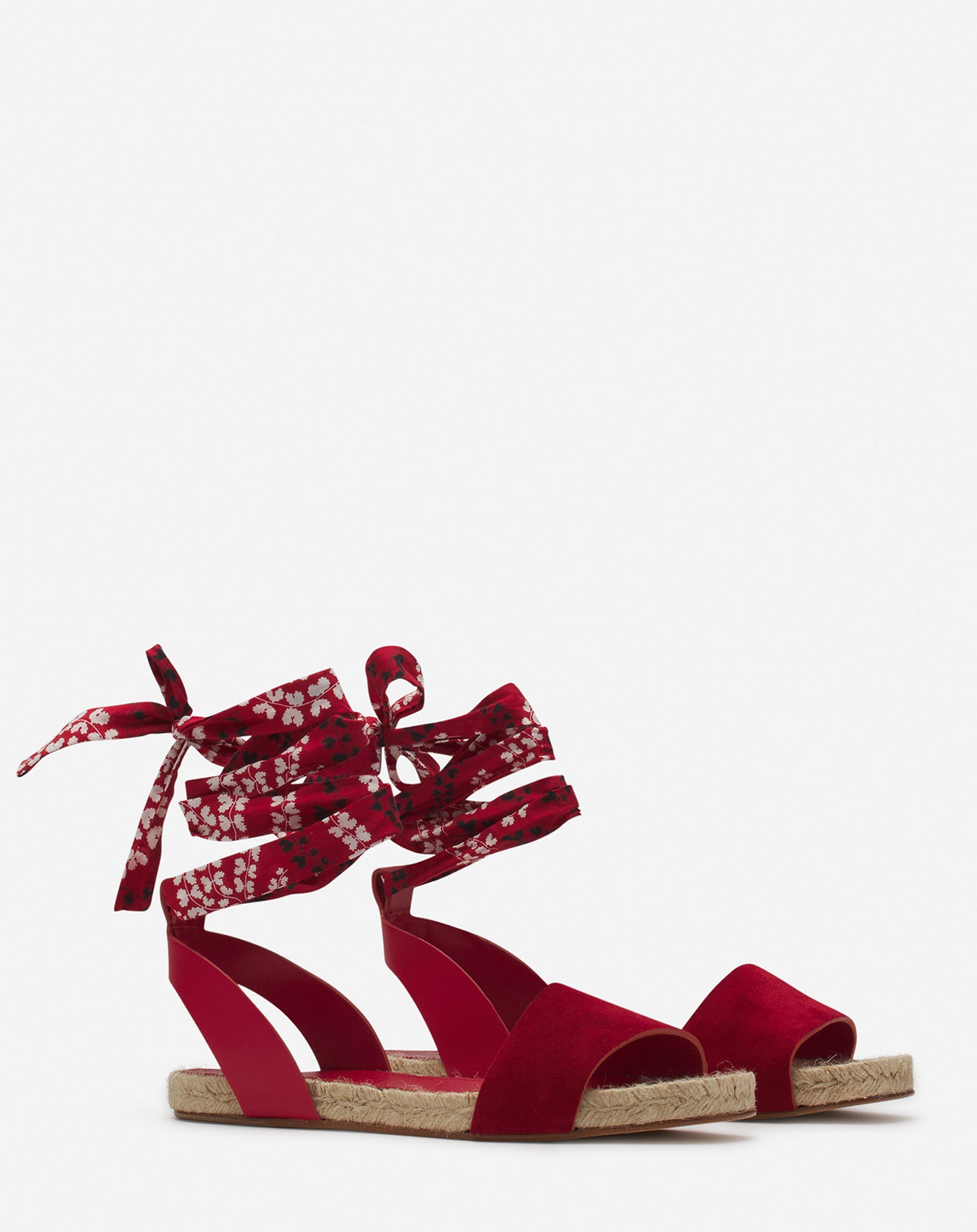 DOMRA FLAT SUEDE SANDALS