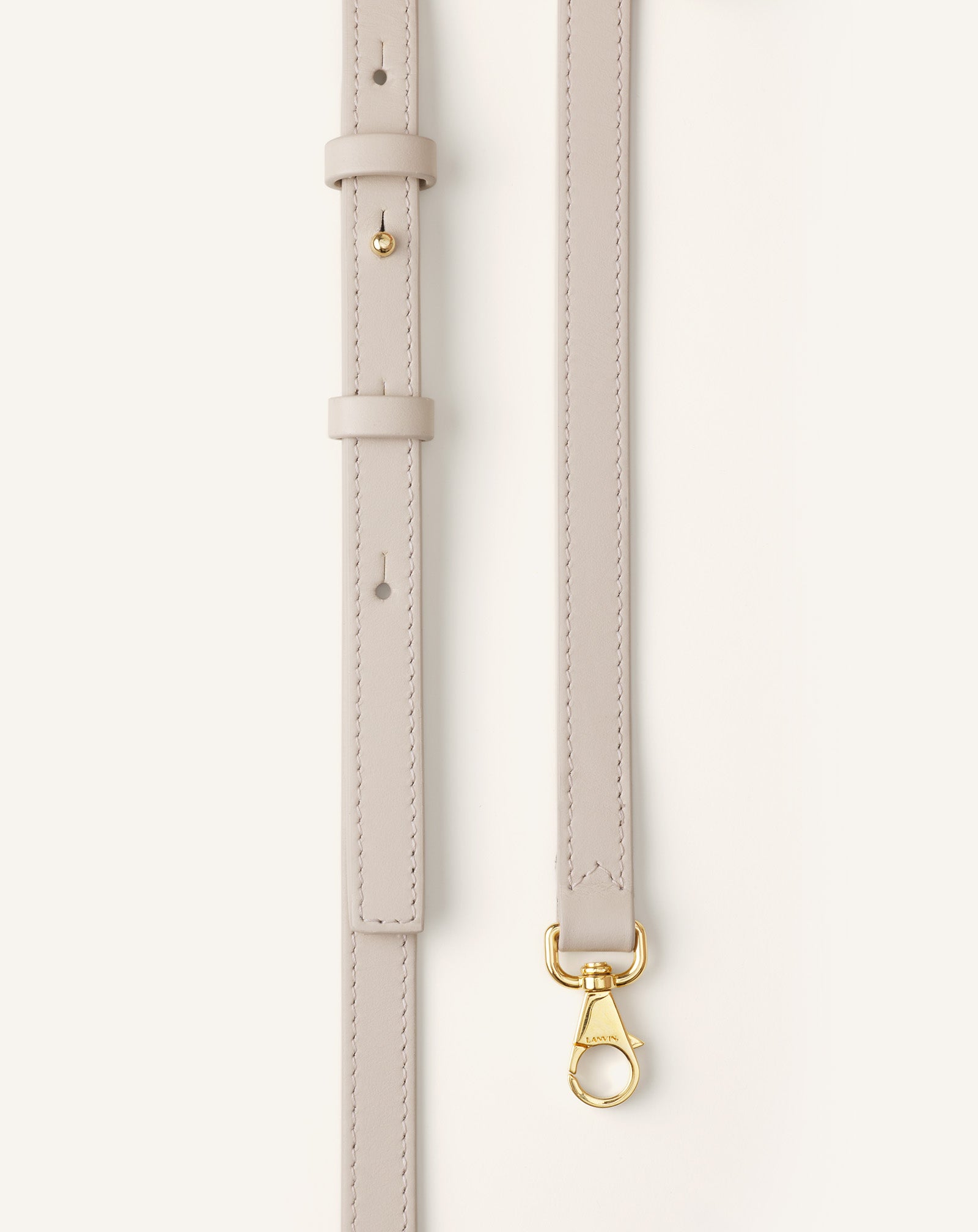 CATCH BY LANVIN MEDIUM BUCKET BAG IN GRAINED LEATHER