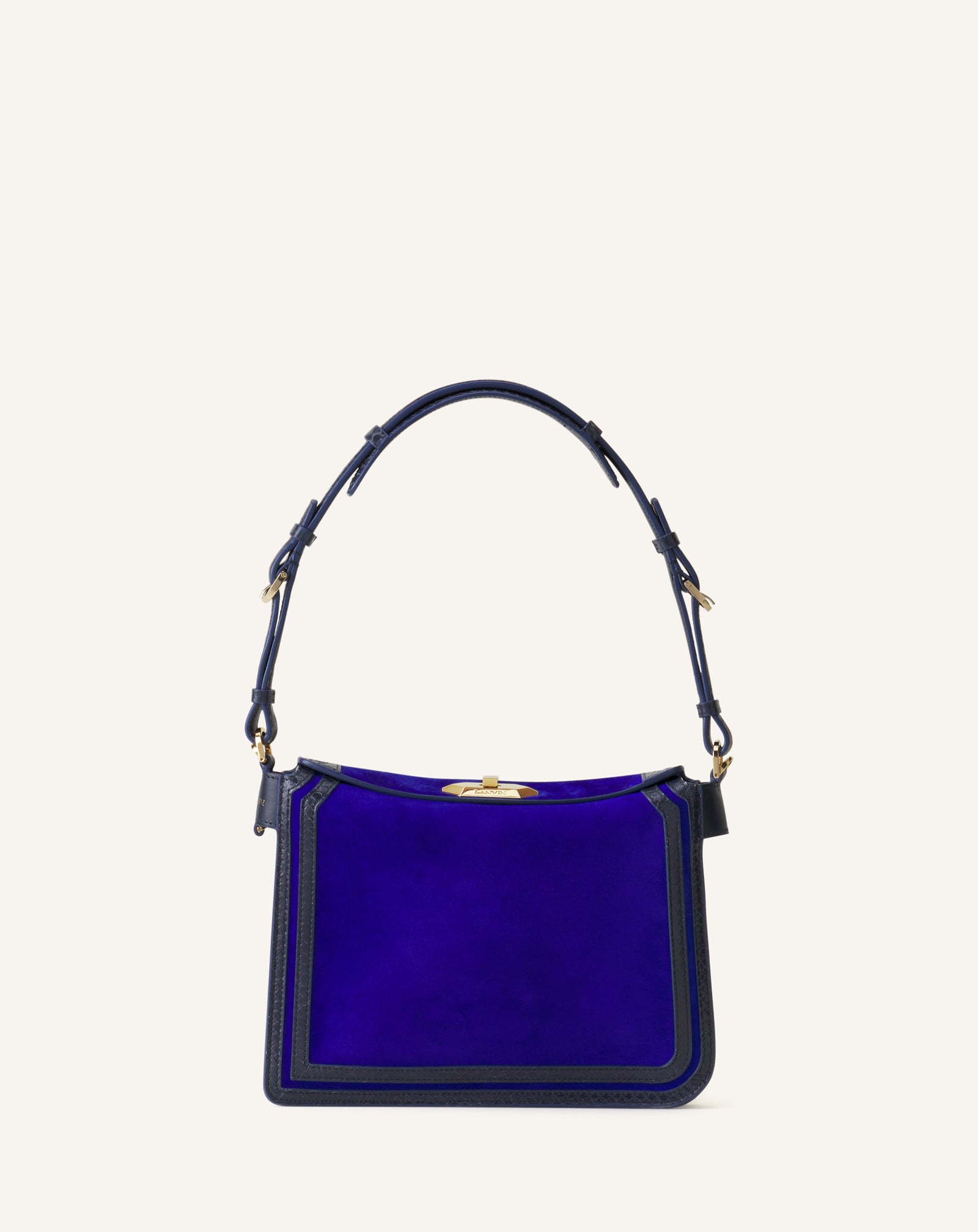 COMPAGNON SMALL ASYMMETRICAL BAG IN PYTHON FINISHING