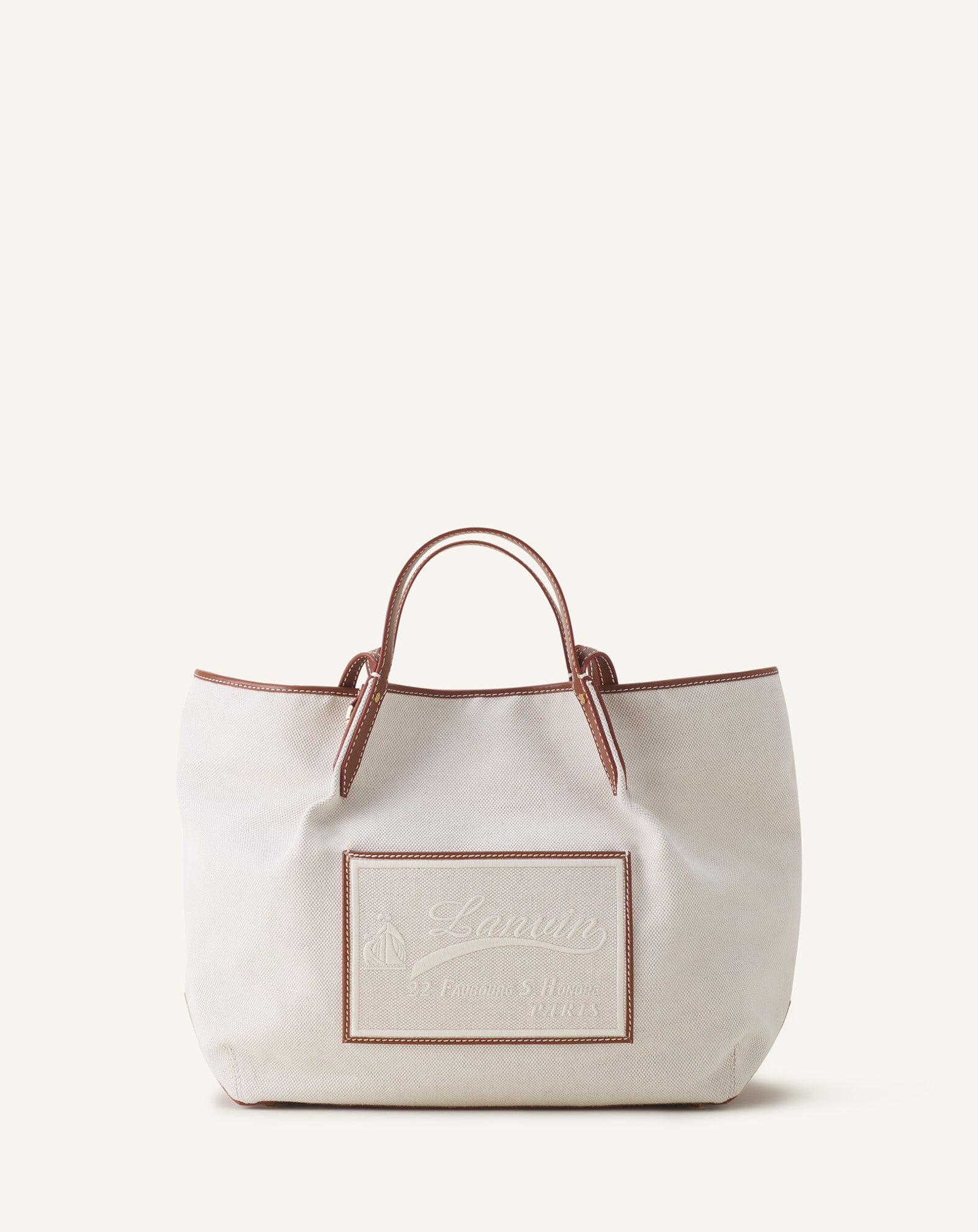 CATCH BY LANVIN CANVAS TOTE BAG