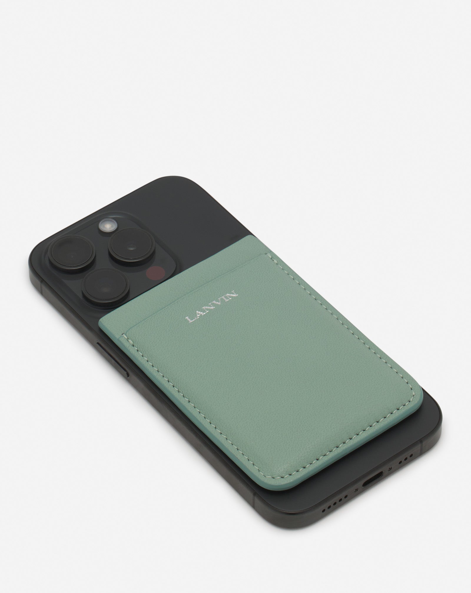 MAGNETIC LEATHER CARDHOLDER