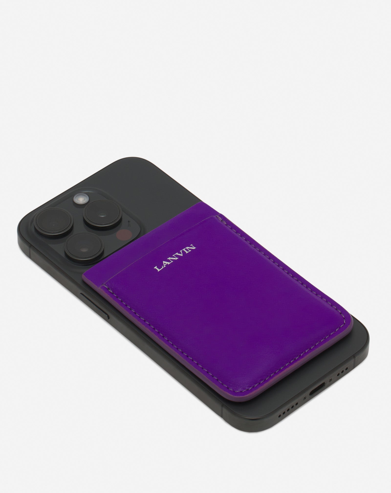 MAGNETIC LEATHER CARDHOLDER
