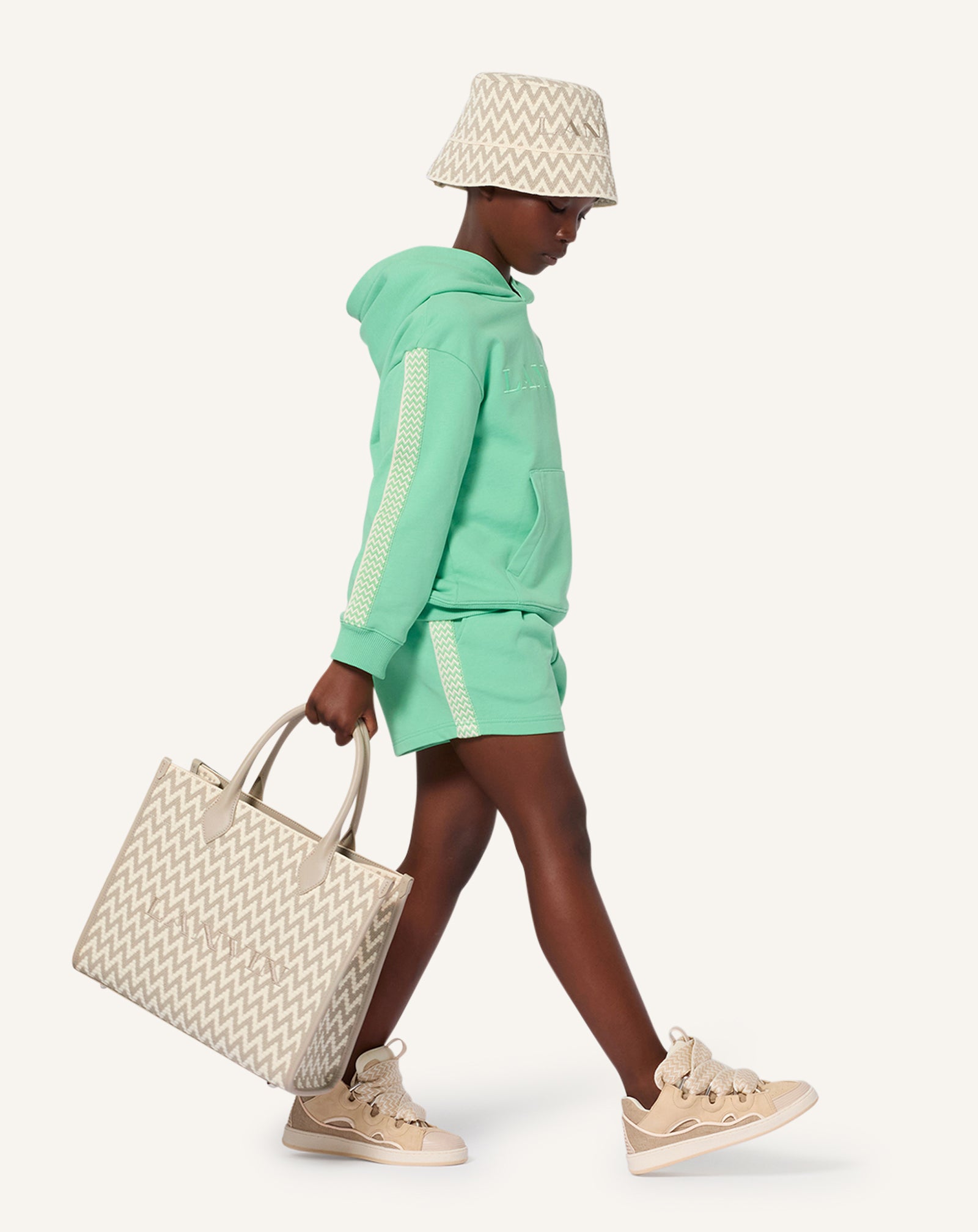 LANVIN CURB COTTON SHORTS