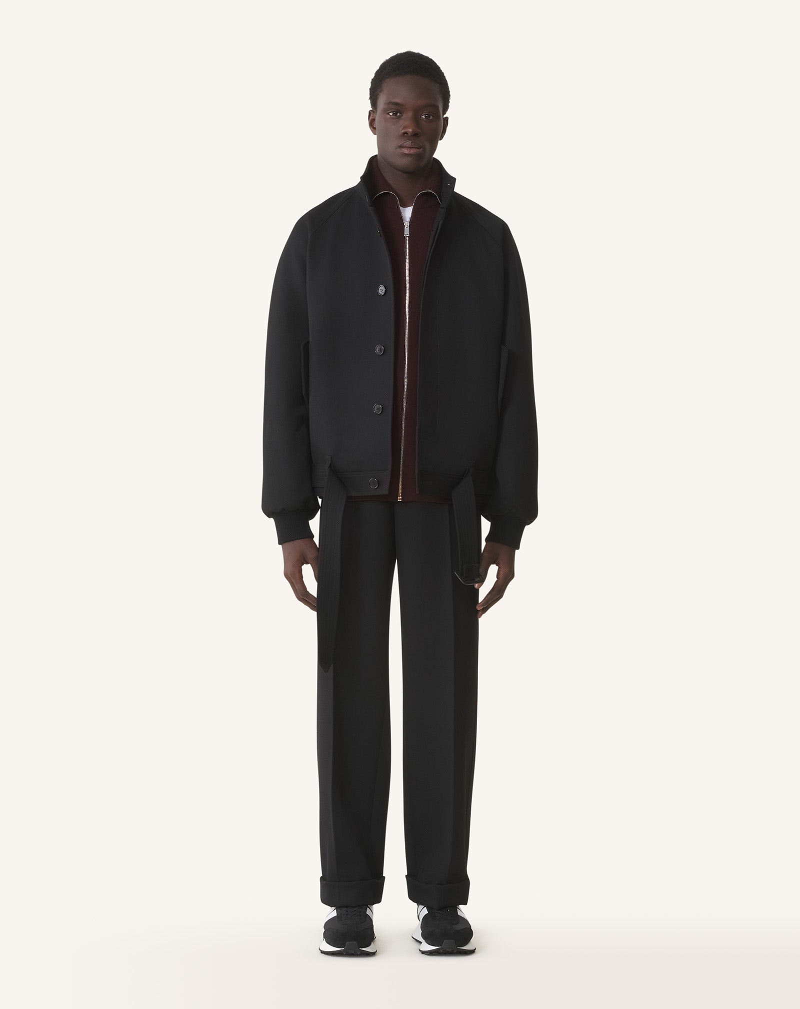 STAND COLLAR JACKET