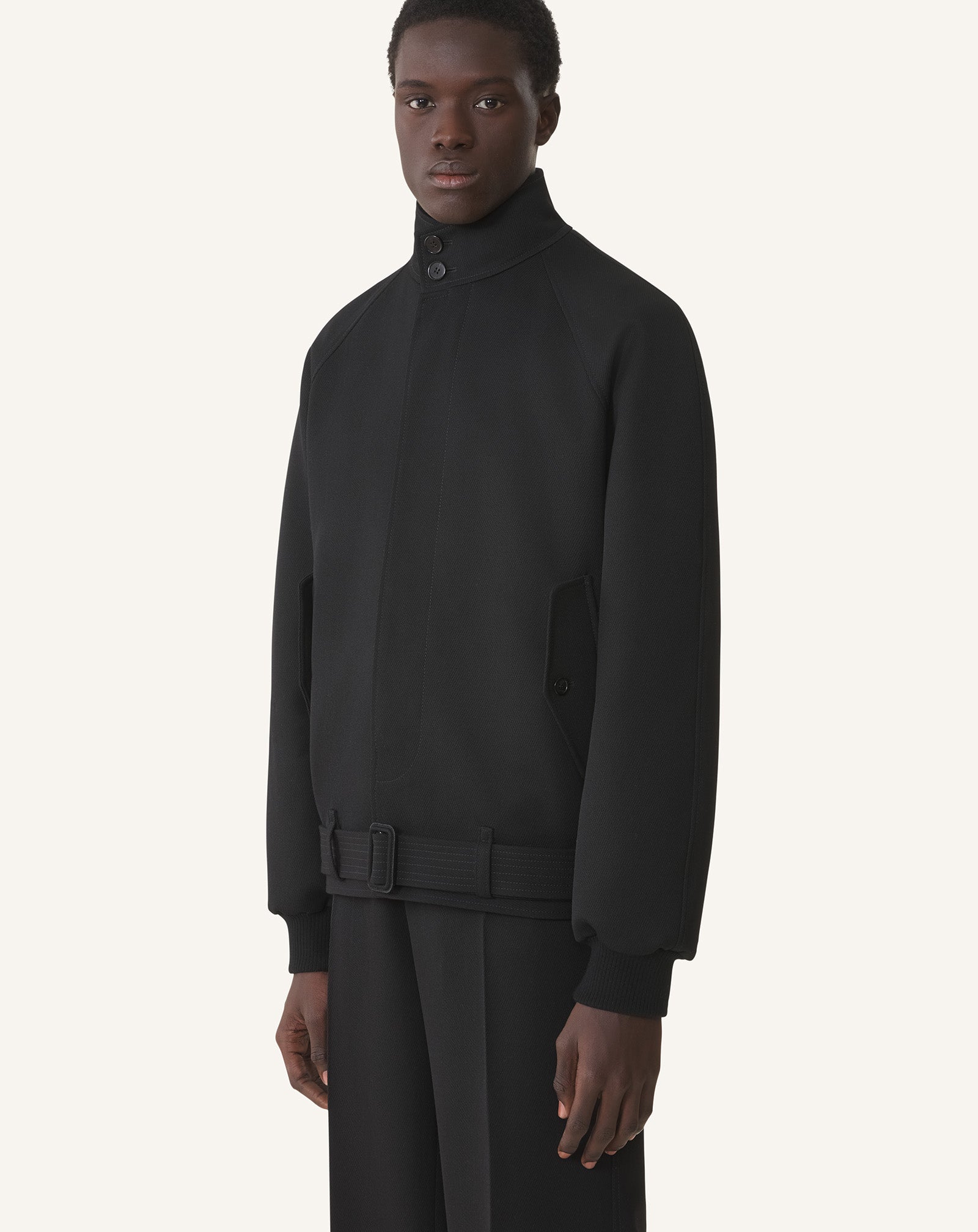 STAND COLLAR JACKET
