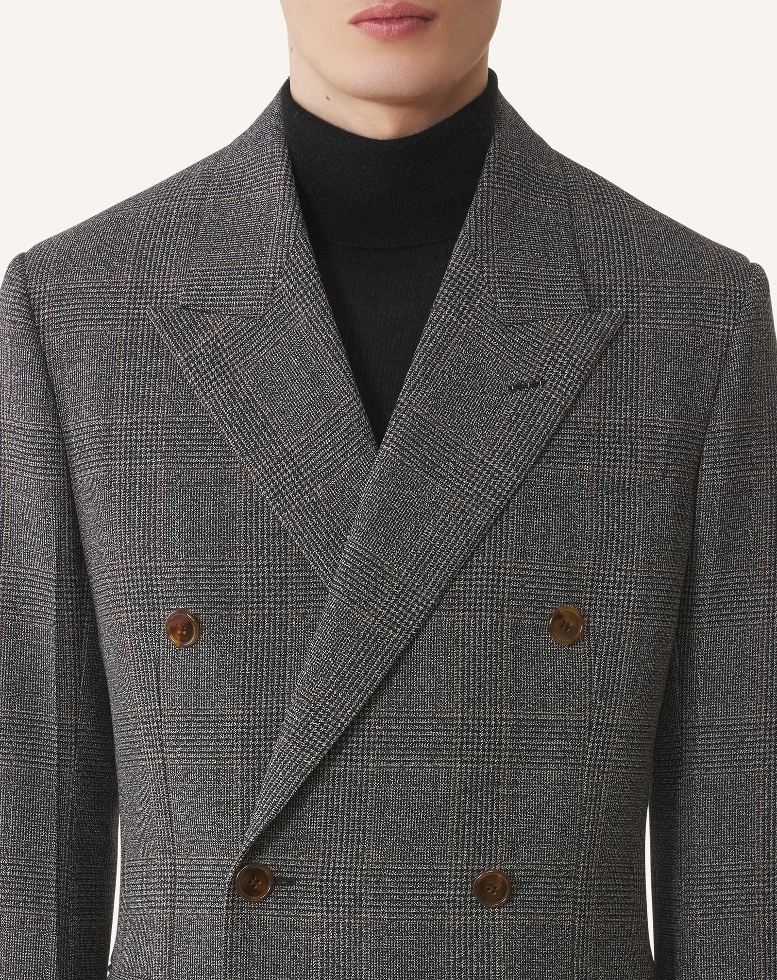 PRINCE OF WALES WOOL JACKET
