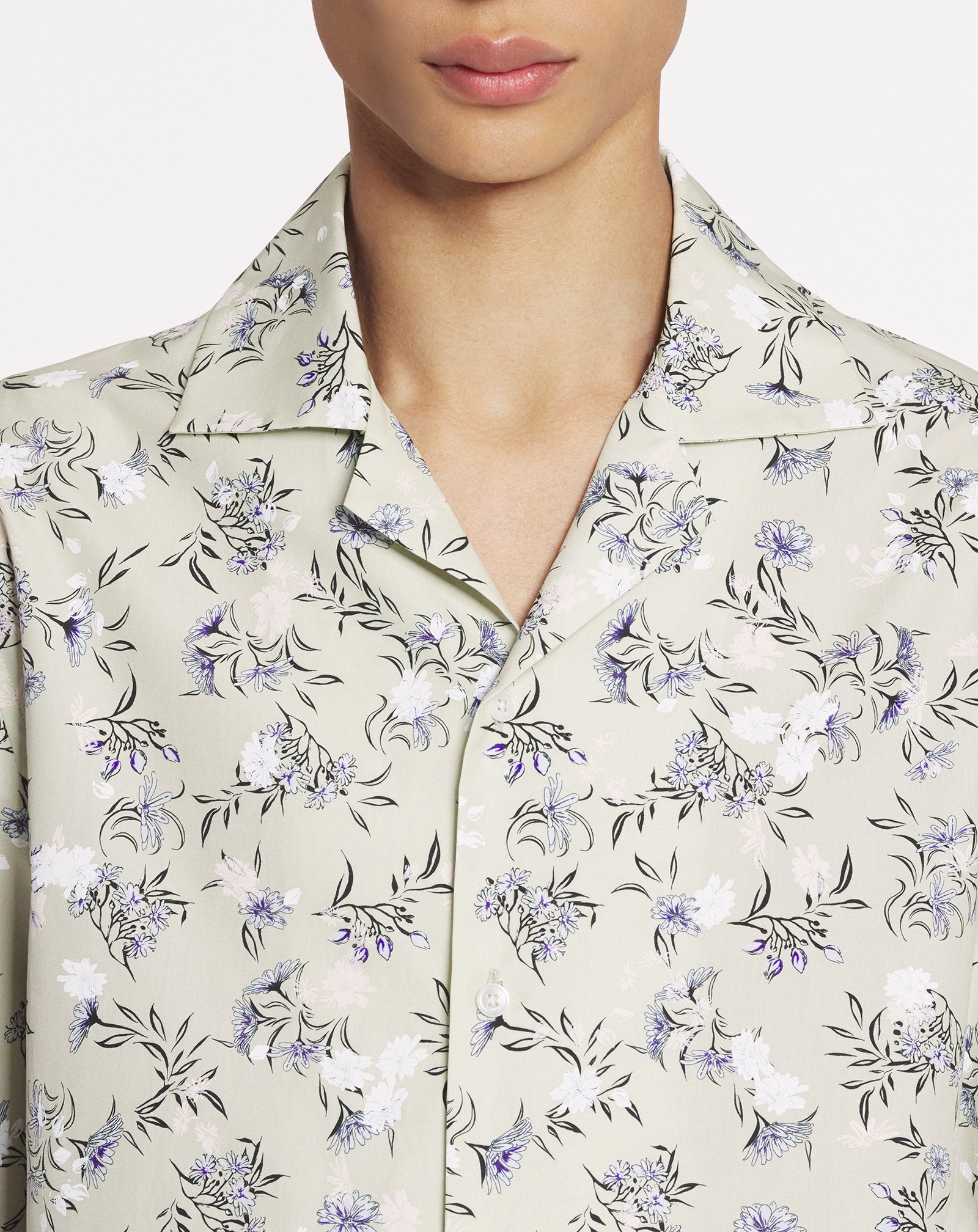 PRINTED COTTON SHIRT