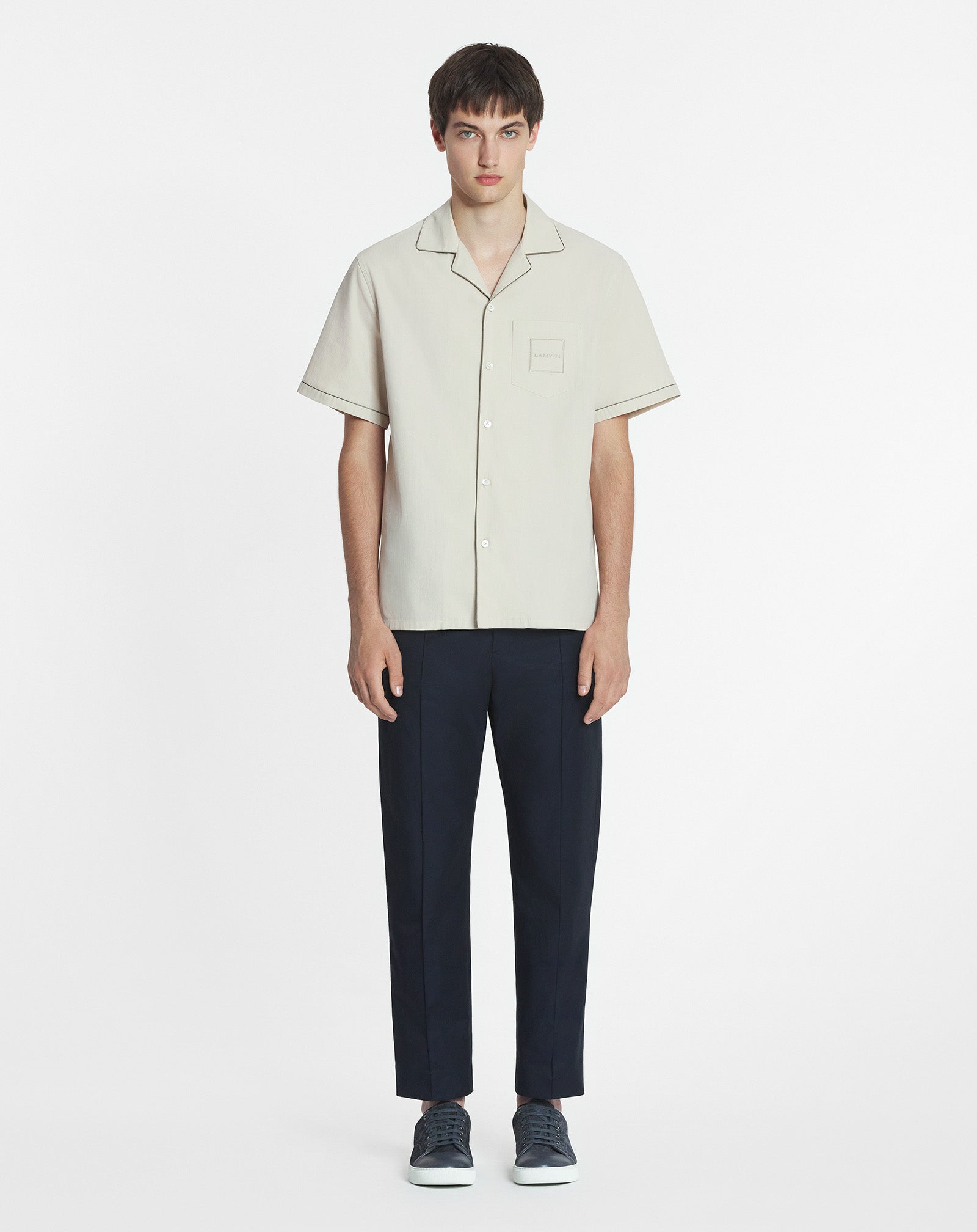 FLUID COTTON BOWLING SHIRT