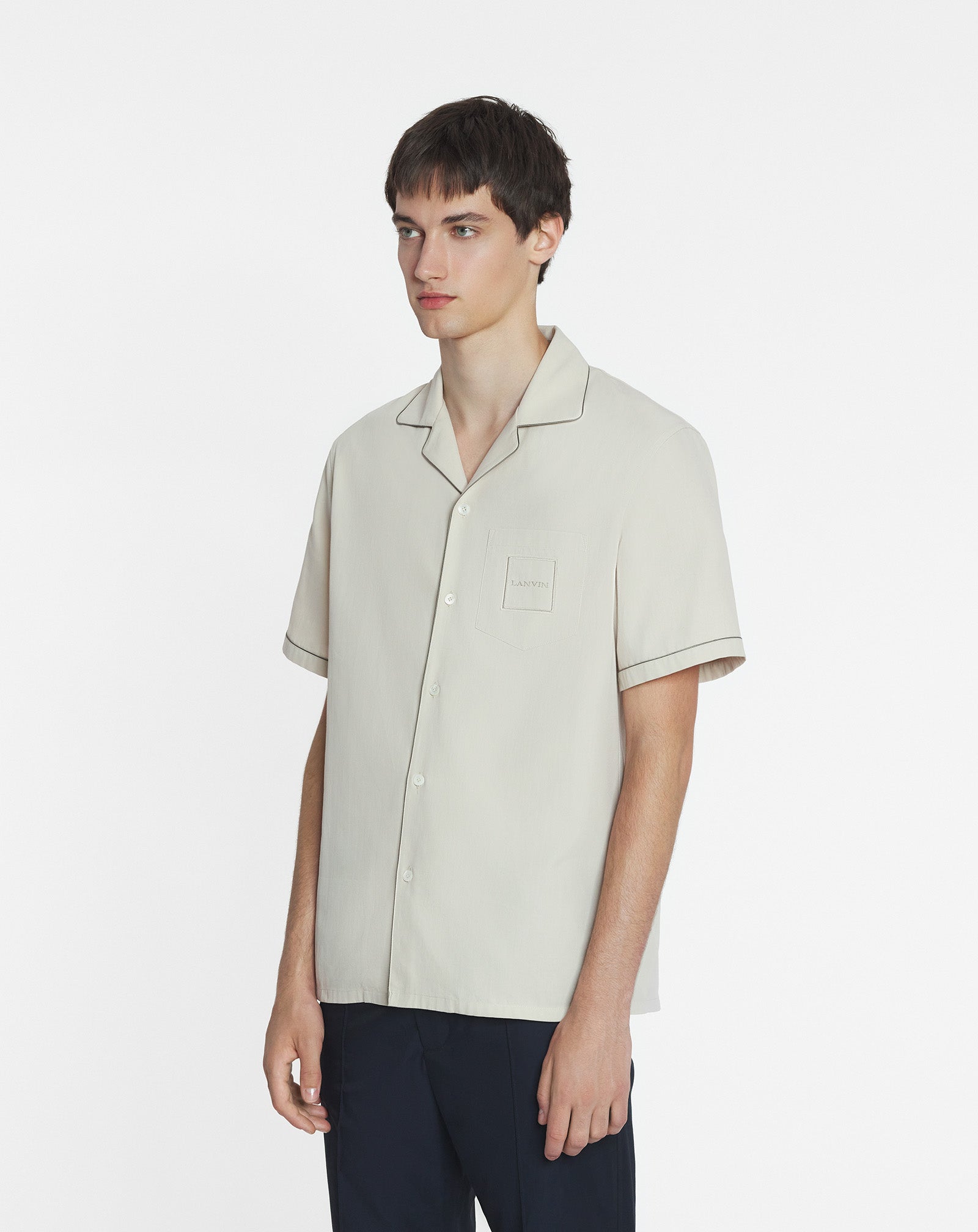 FLUID COTTON BOWLING SHIRT