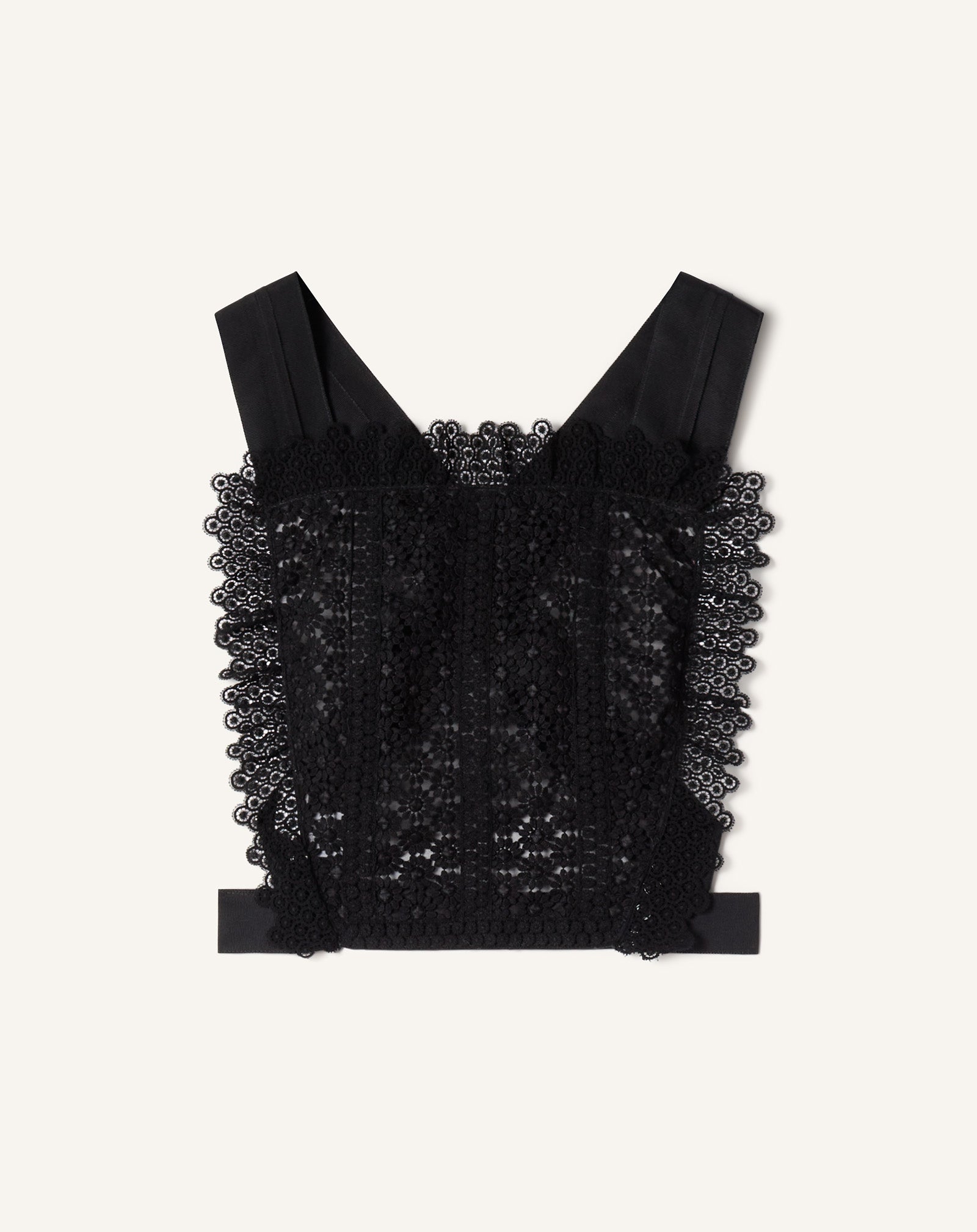 GUIPURE BIB