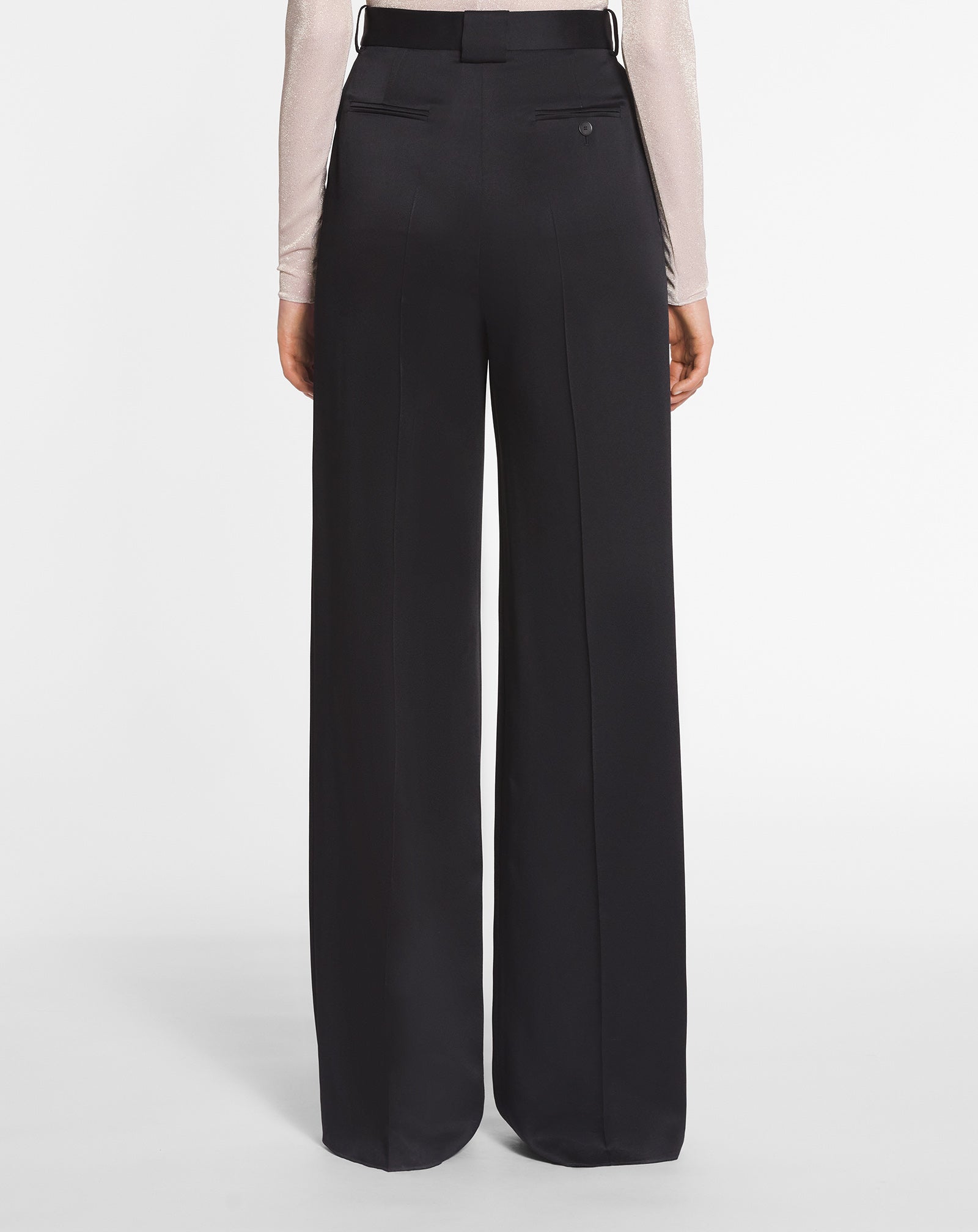 WIDE-LEG TAILORED PANTS