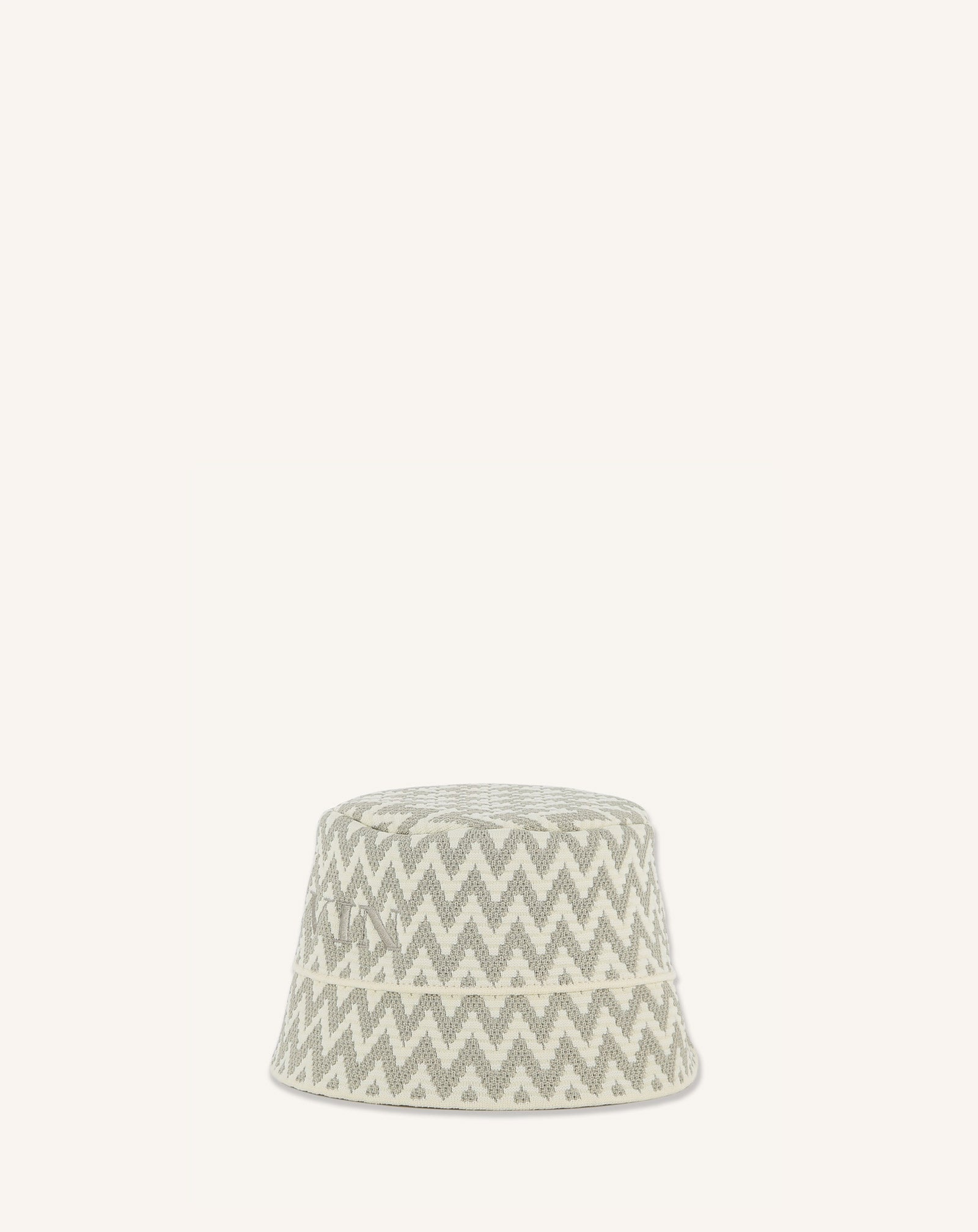 KNITTED FABRIC BUCKET HAT