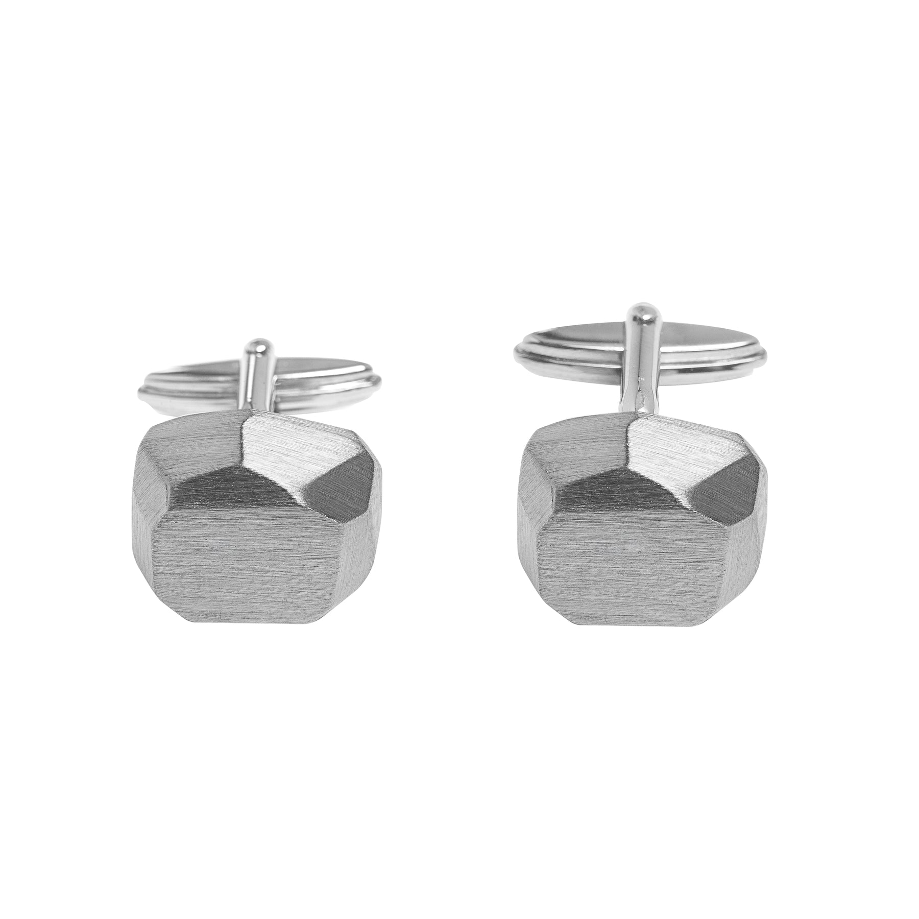 MEN'S CUBIC CUFFLINKS