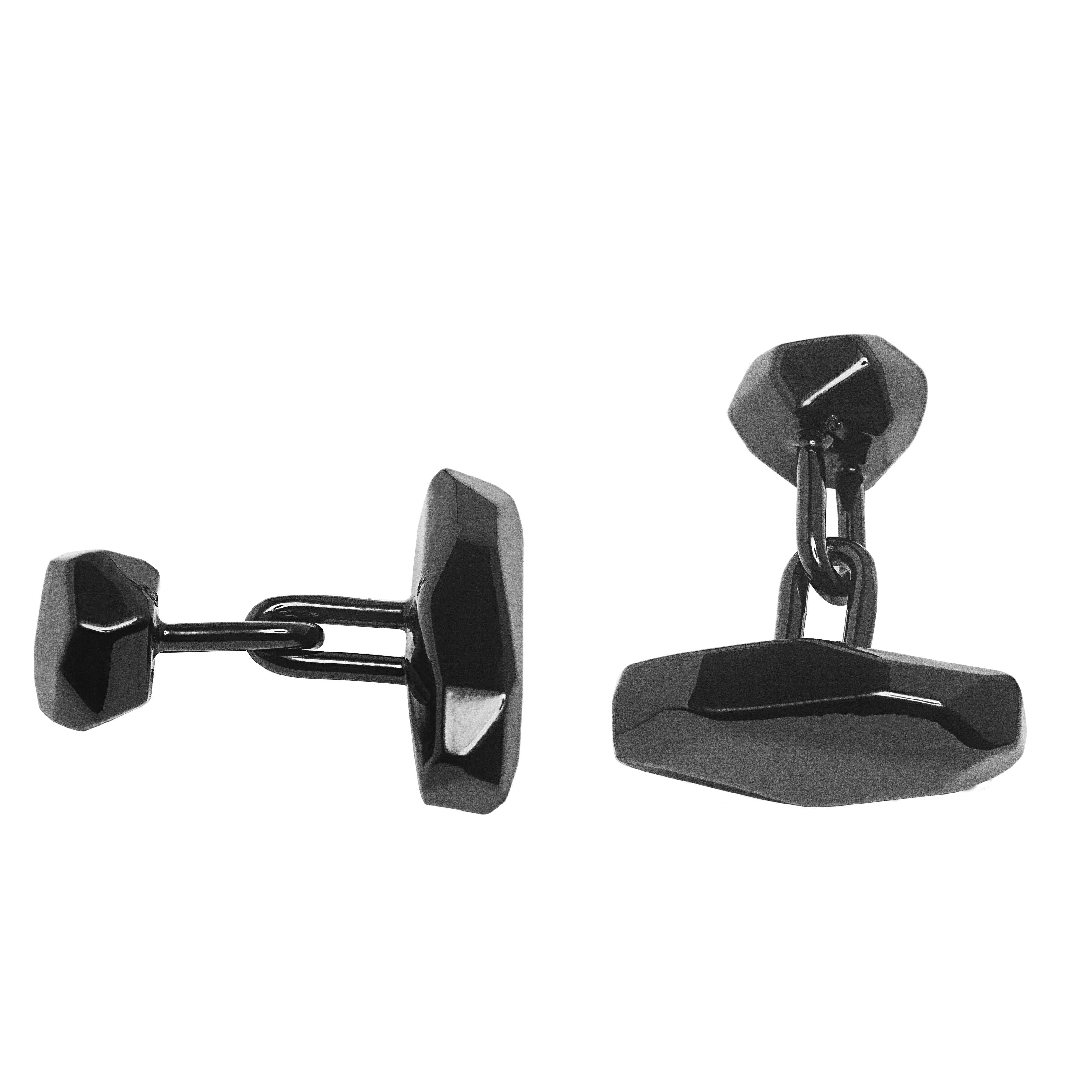 MEN'S CUBIC CUFFLINKS