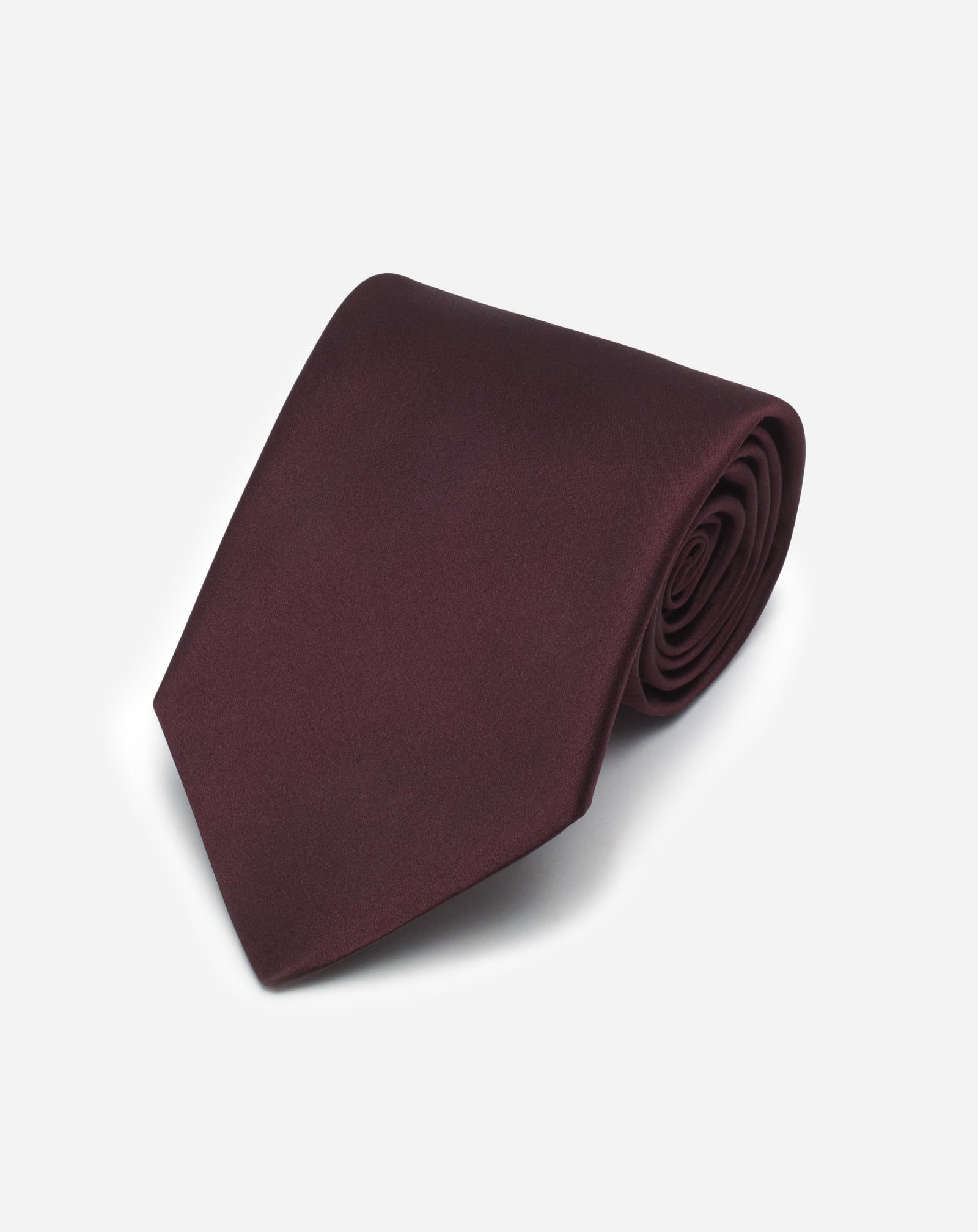 RED LANVIN TIE IN SATIN