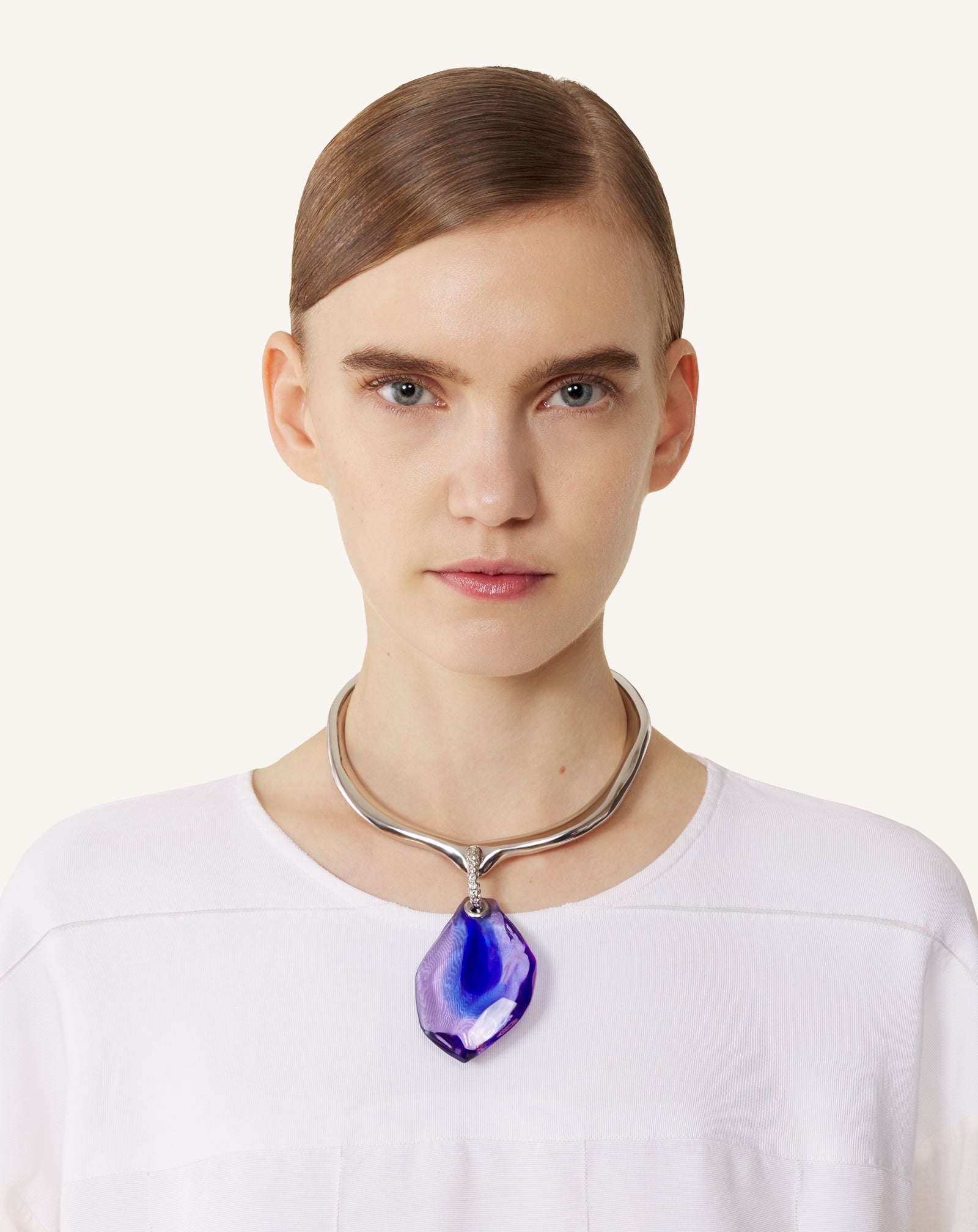 PURPLE AURORE NECKLACE