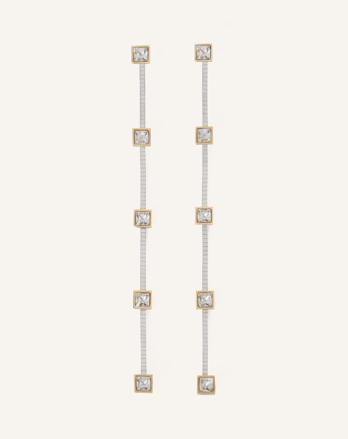 SILVER INFINIE EARRINGS