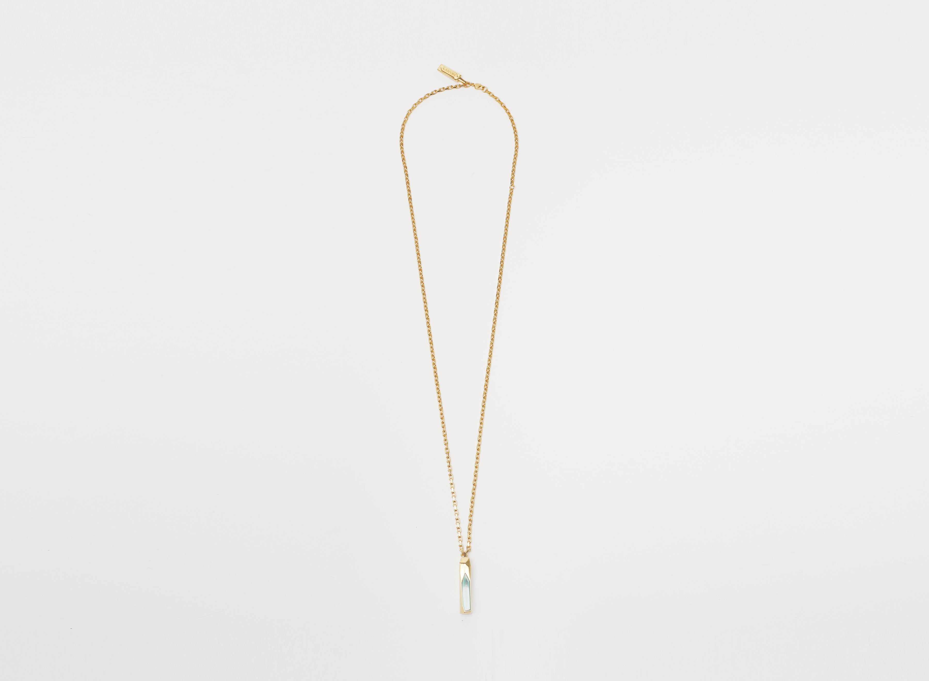 ROCKS LONG PENDANT NATURAL STONE