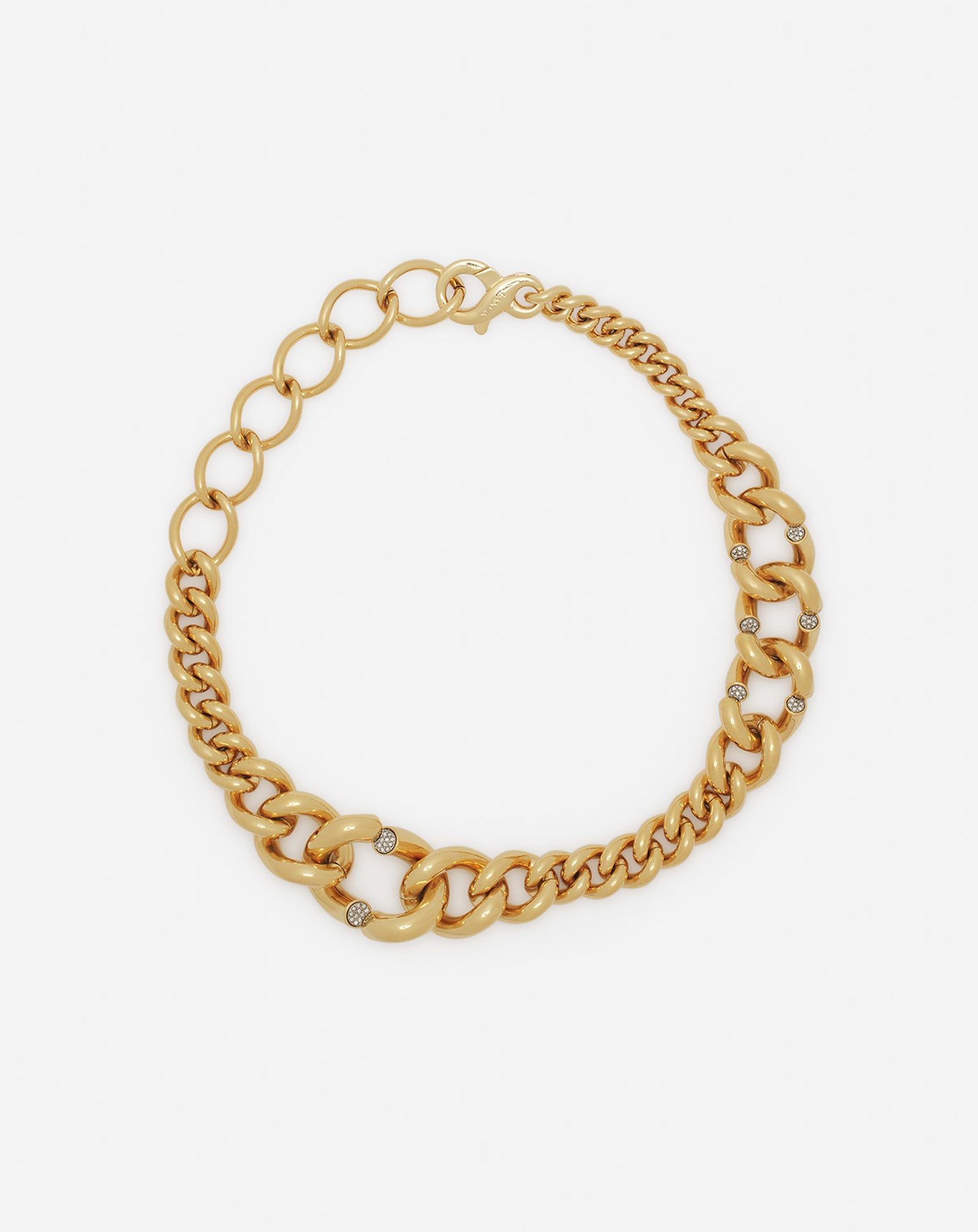 SÉQUENCE CHAIN BRASS NECKLACE