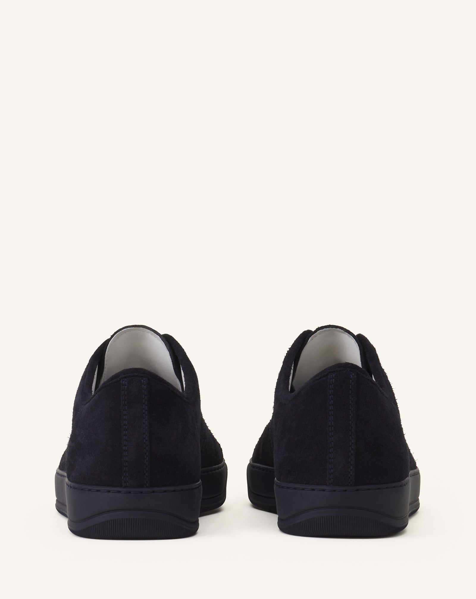 BLUE DBB1 SNEAKERS IN LEATHER AND SUEDE