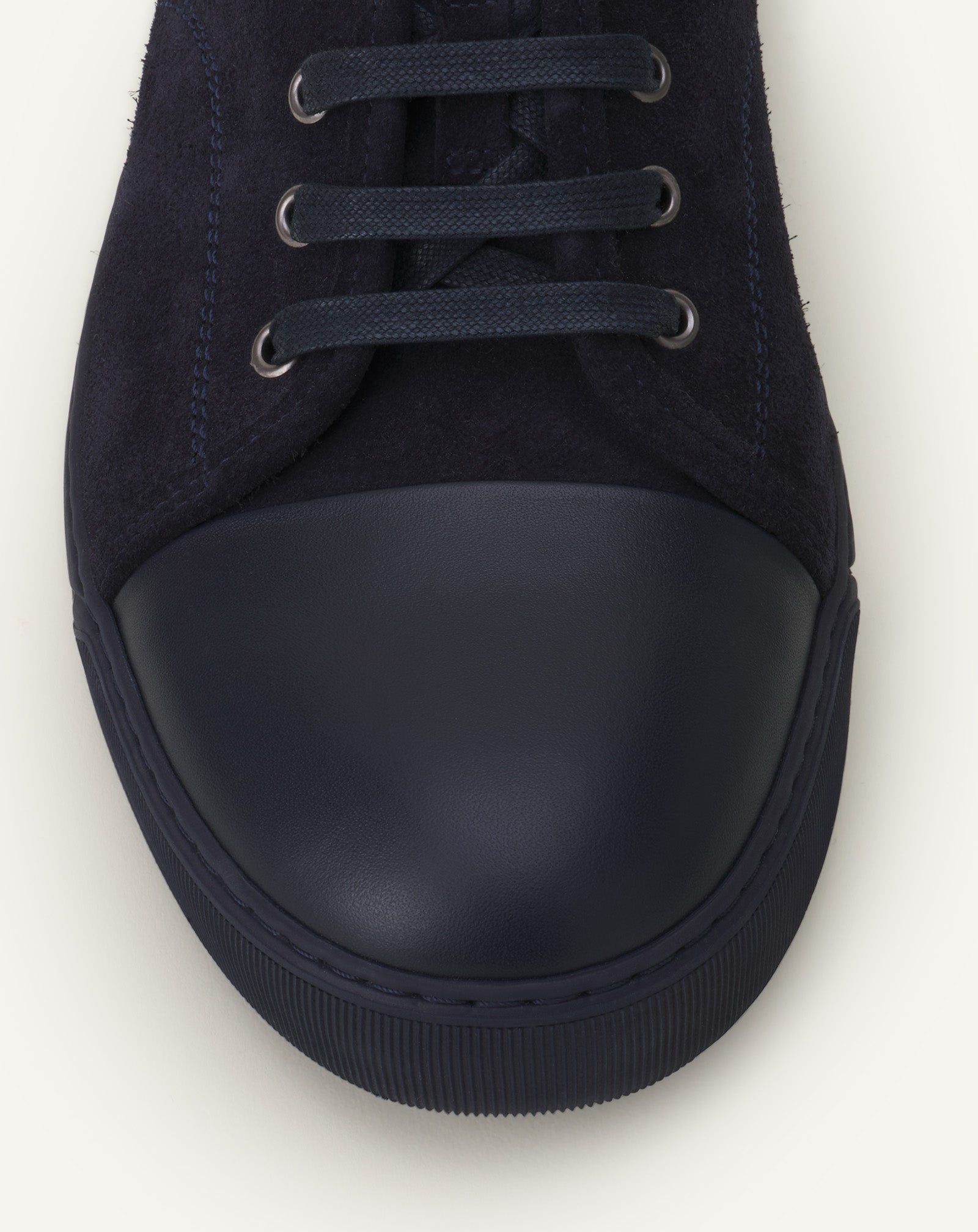 BLUE DBB1 SNEAKERS IN LEATHER AND SUEDE