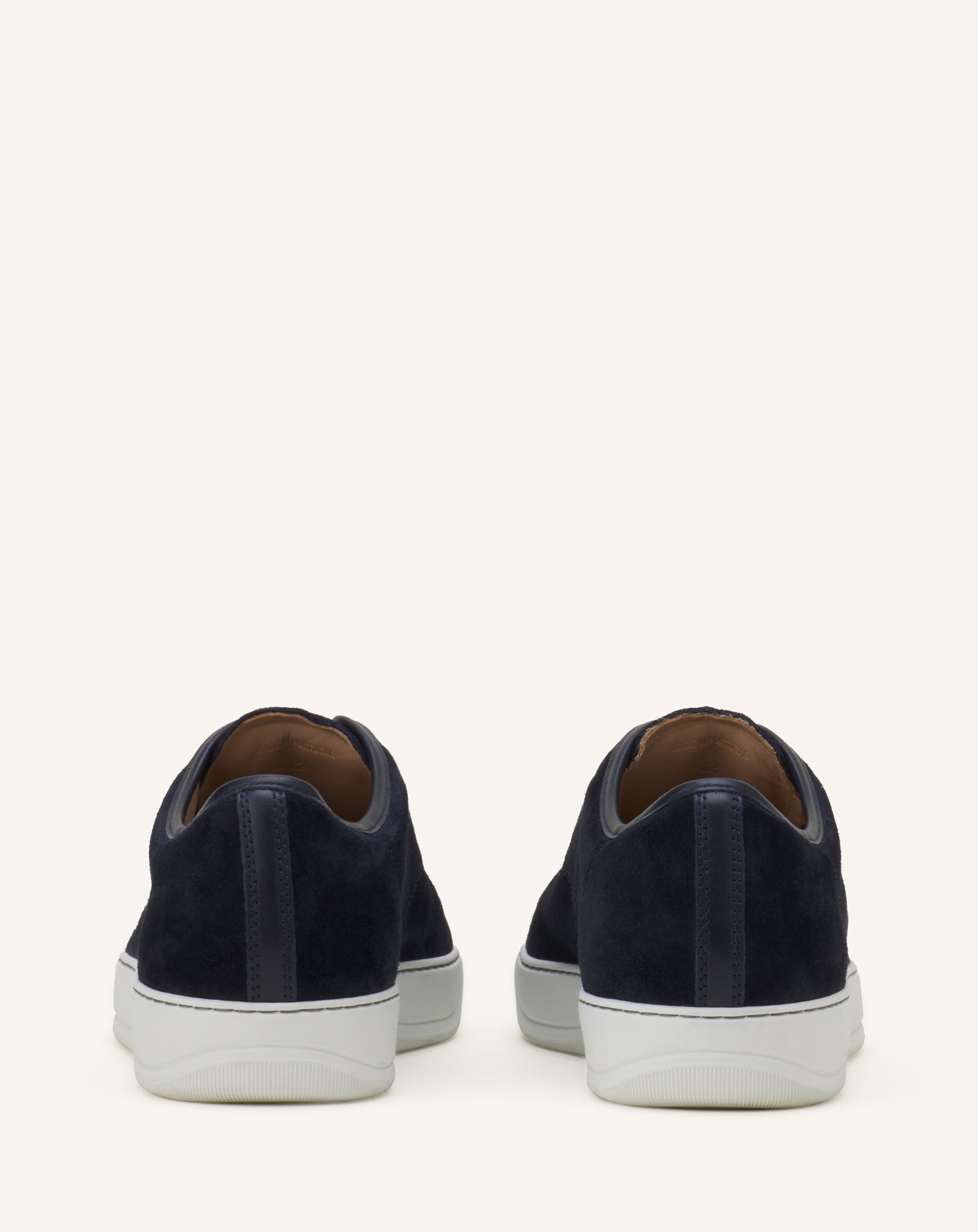 BLUE DBB1 LEATHER AND SUEDE SNEAKERS