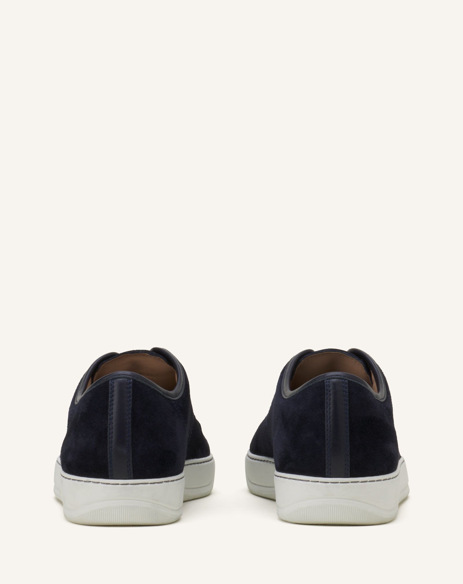 BLUE DBB1 SNEAKERS IN SUEDE AND PATENT LEATHER