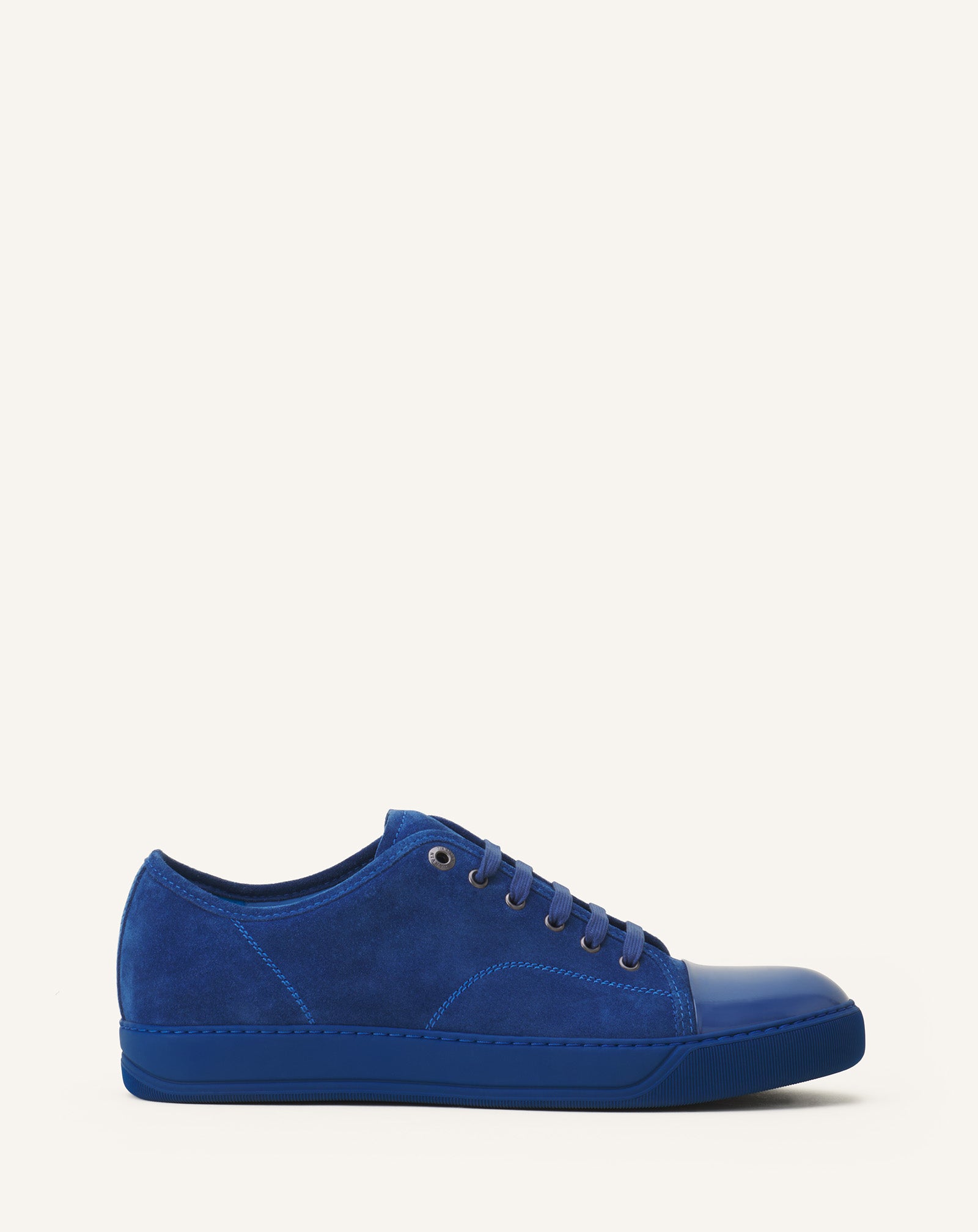 DBB1 PATENT LEATHER AND SUEDE SNEAKERS