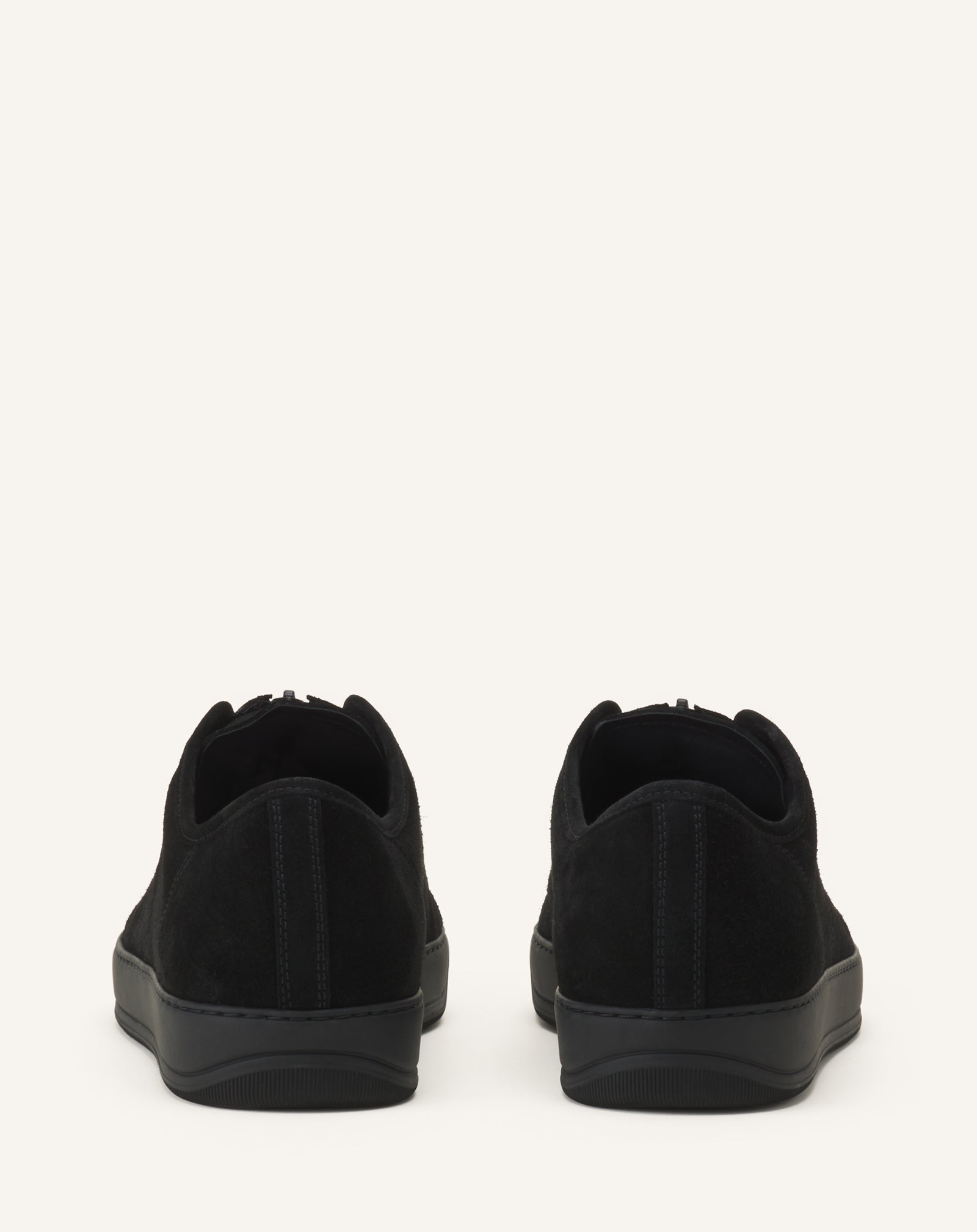 BLACK DBB1 ZIP SNEAKERS IN SUEDE