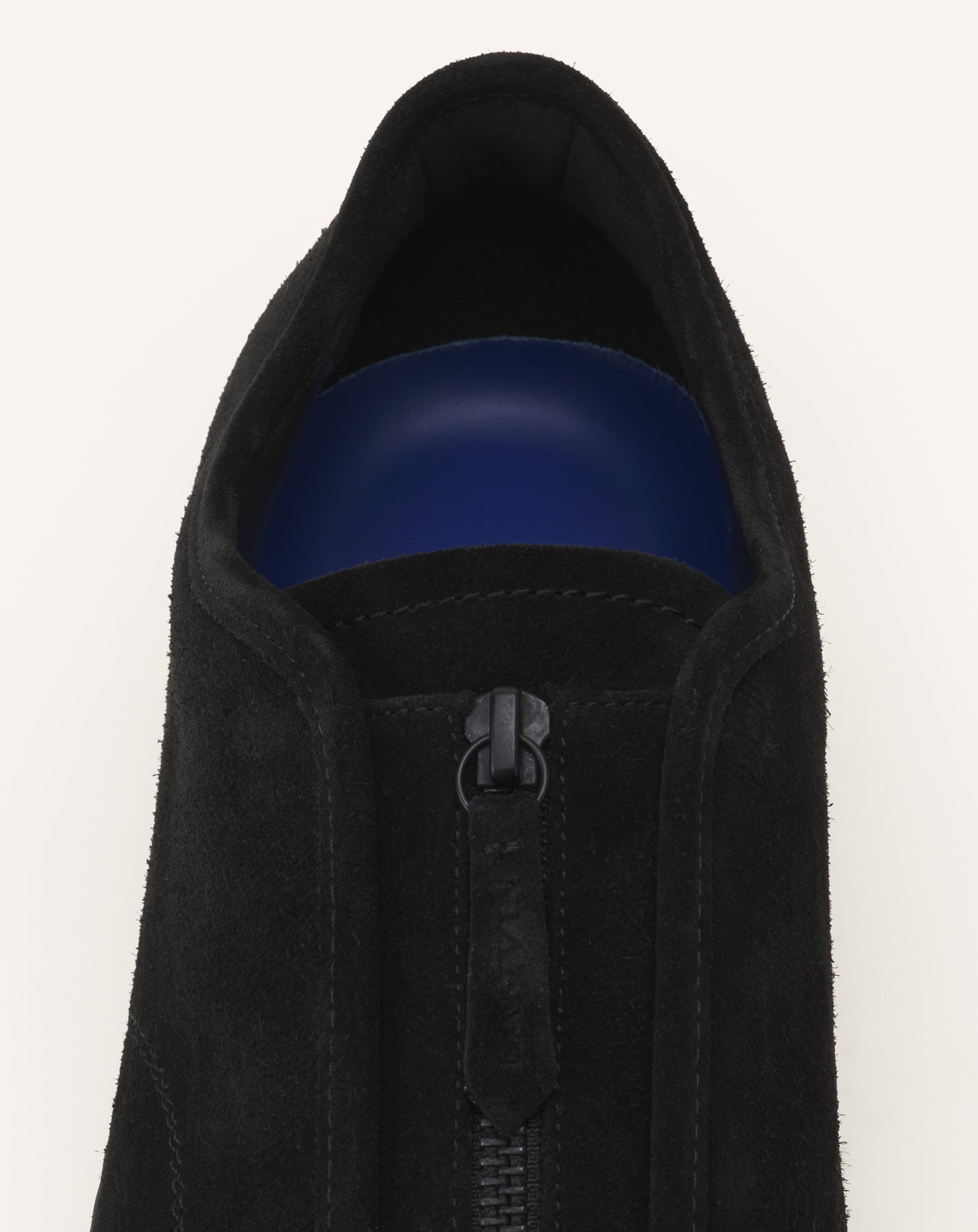BLACK DBB1 ZIP SNEAKERS IN SUEDE