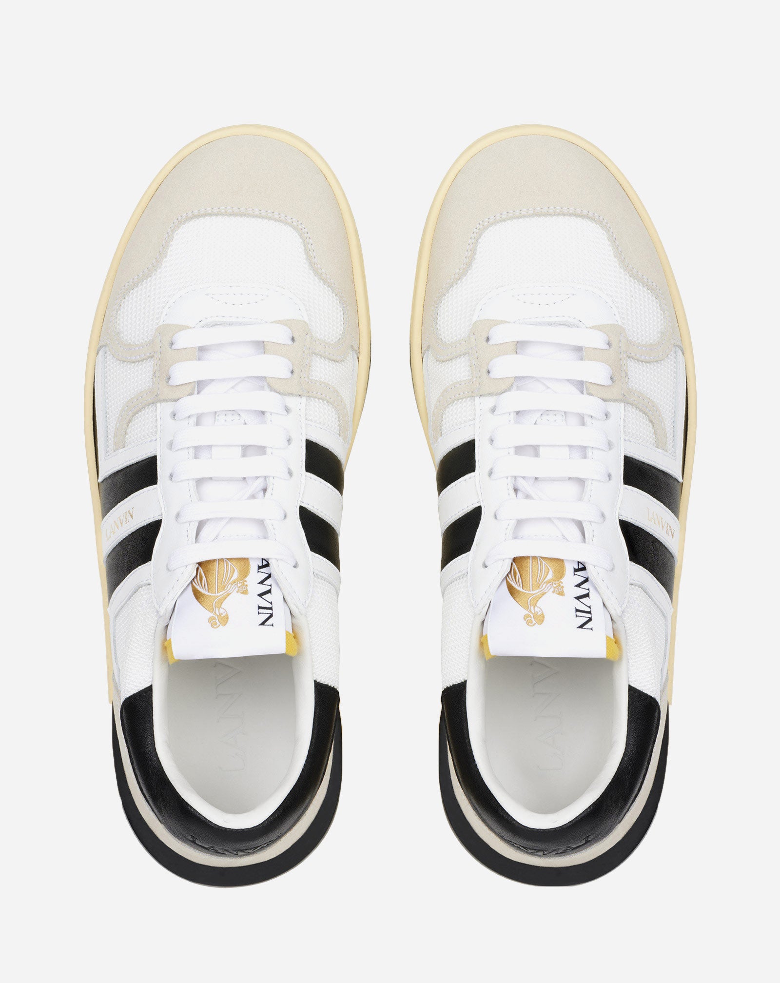 WHITE CLAY MESH SNEAKERS