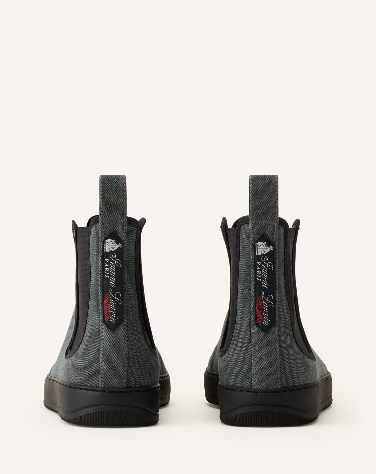 BLACK DBB1 SNEAKERS HIGH TOP IN CANVAS