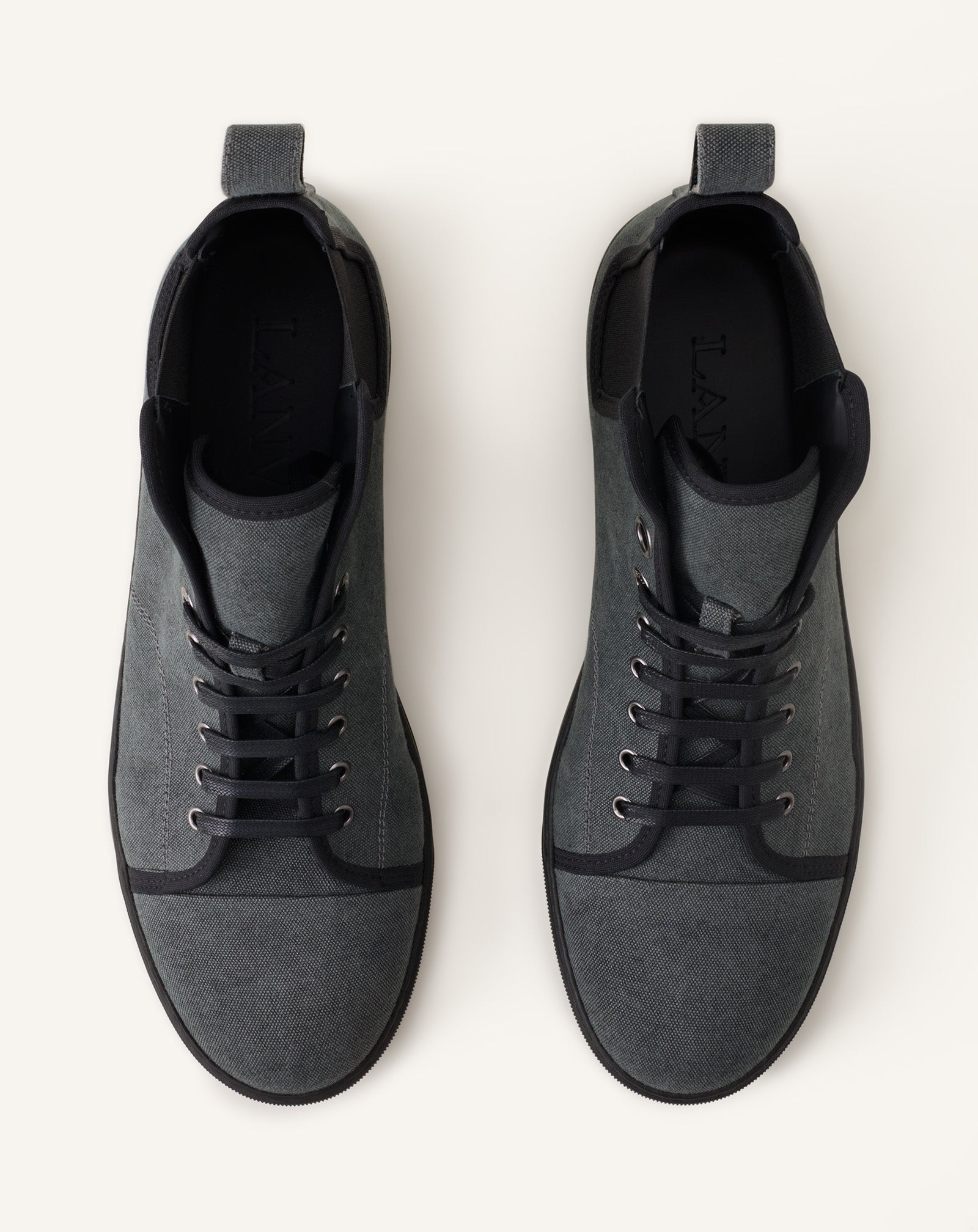 BLACK DBB1 SNEAKERS HIGH TOP IN CANVAS