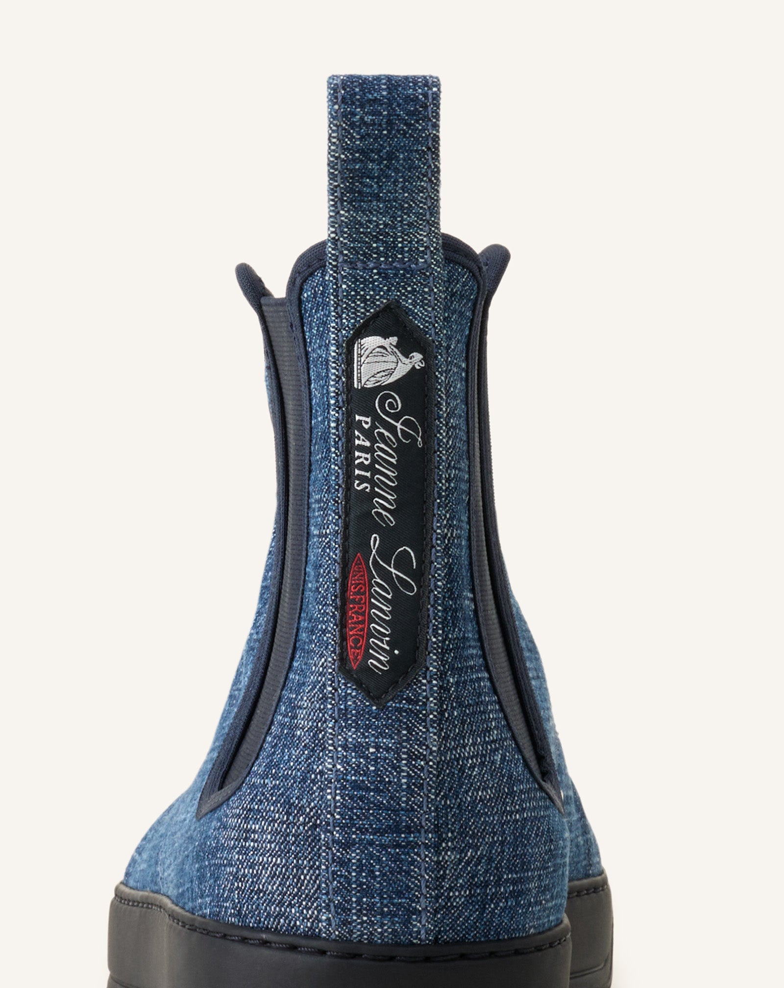 BLUE DBB1 SNEAKERS HIGH TOP IN  DENIM