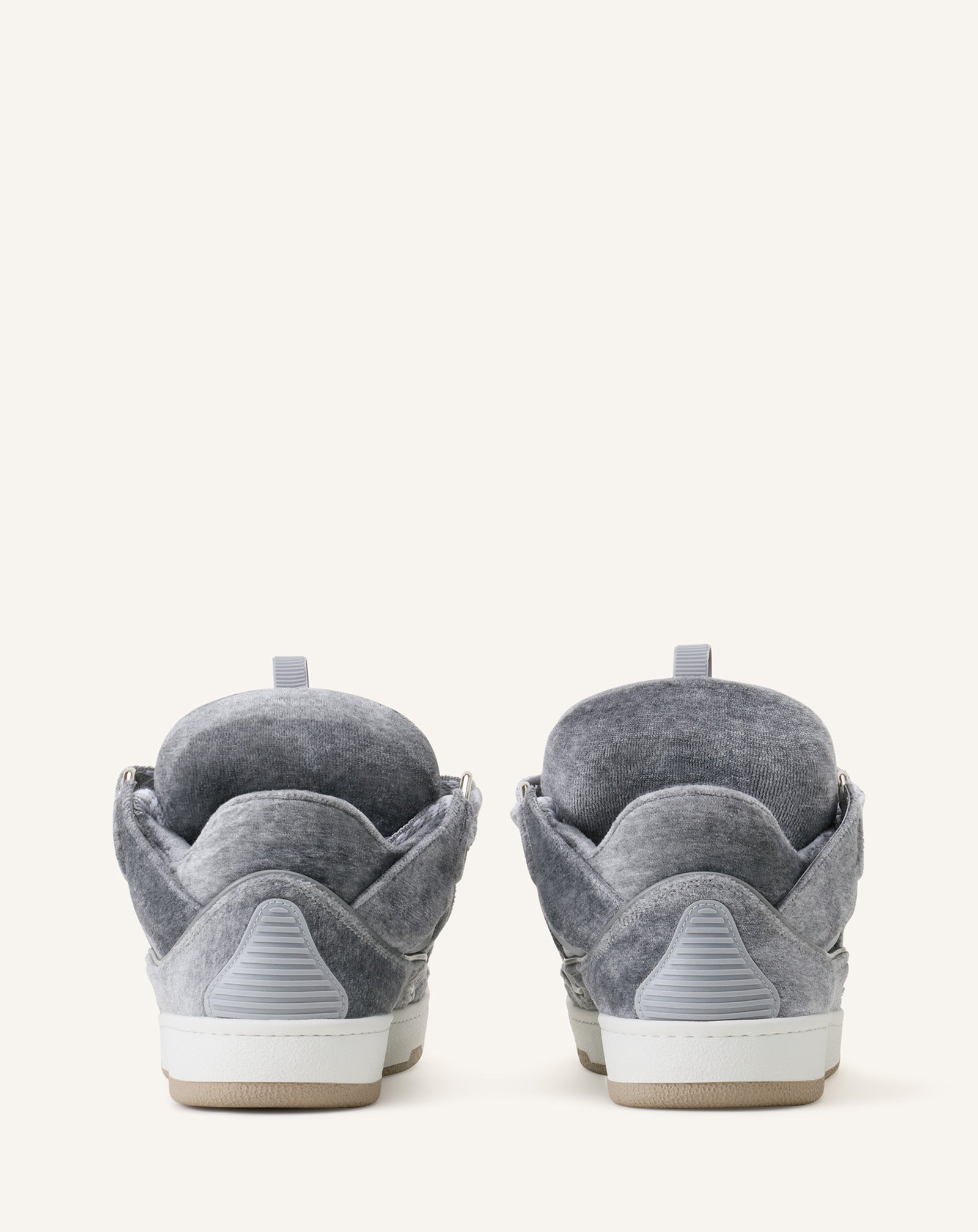 Curb Sneakers En Jersey Grey | Lanvin
