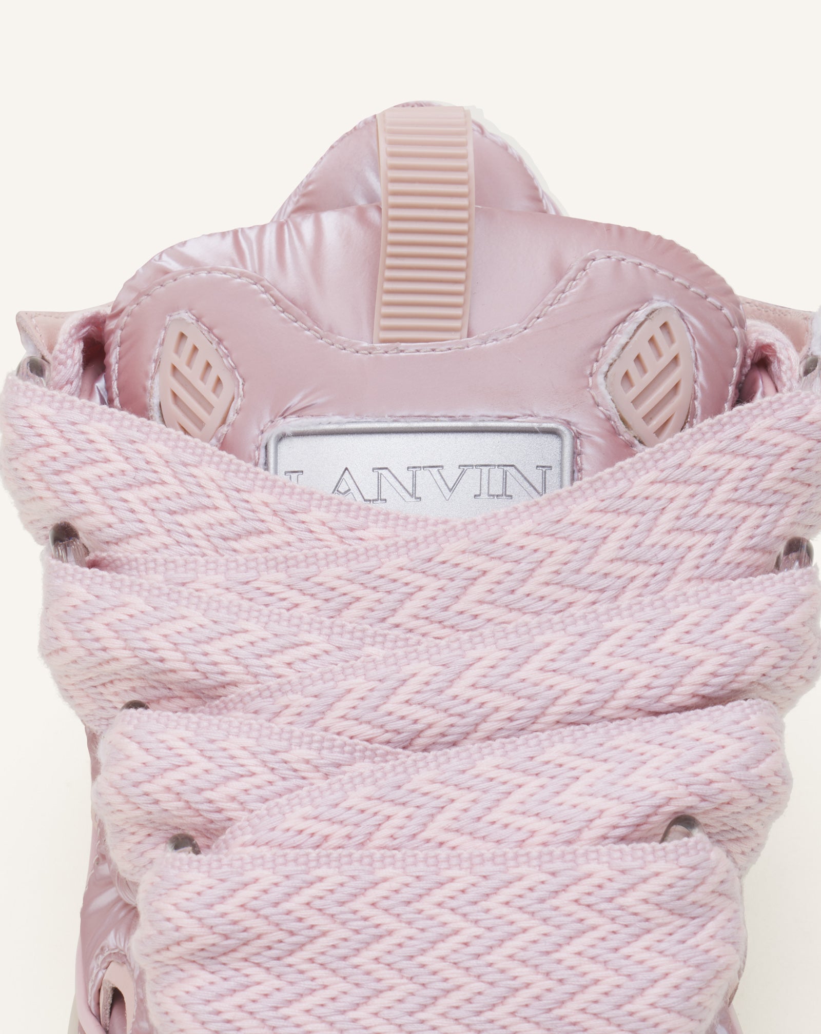 PINK CURB SNEAKERS IN NYLON