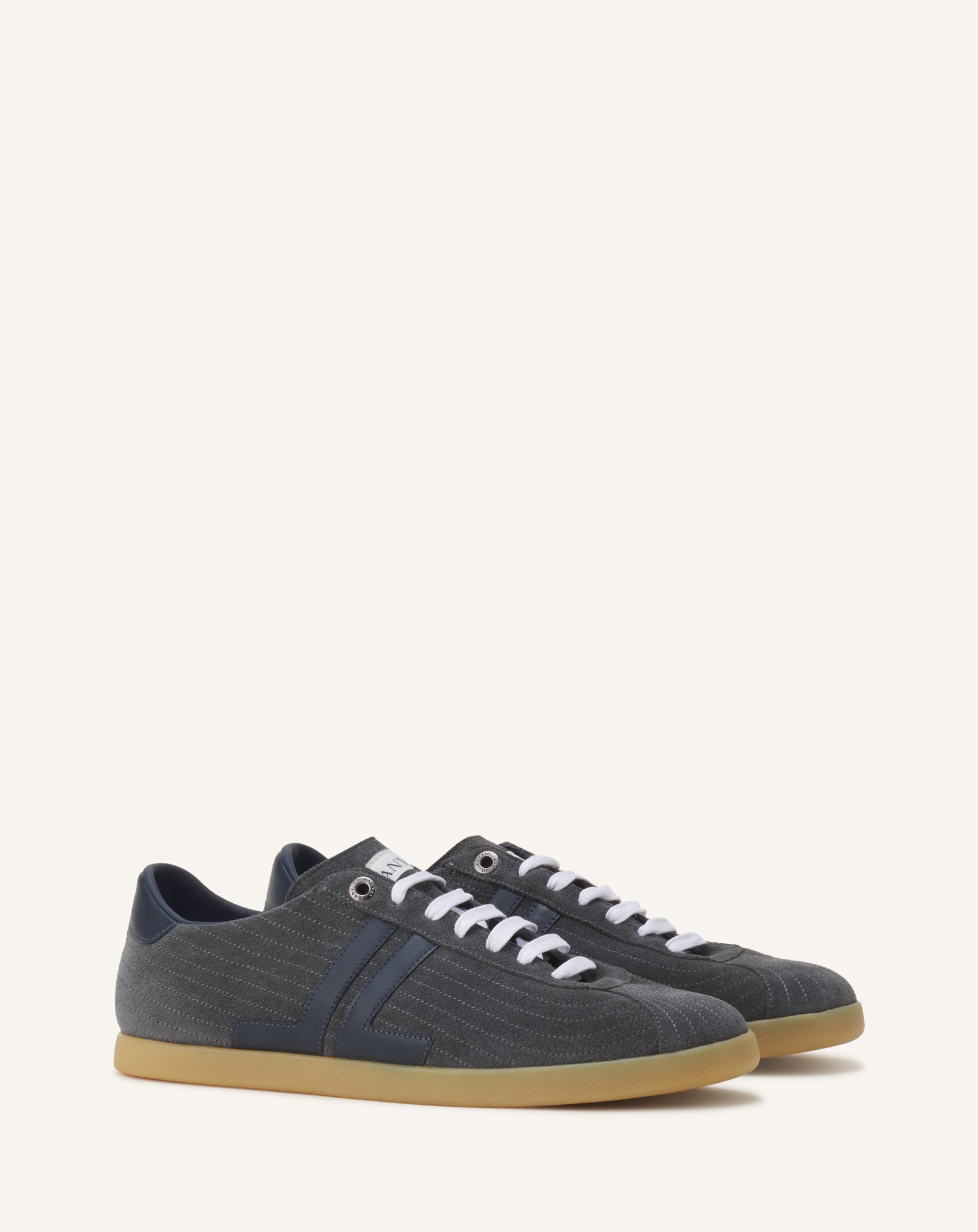 GREY SNEAKERS GLEN 2.0 IN LEATHER
