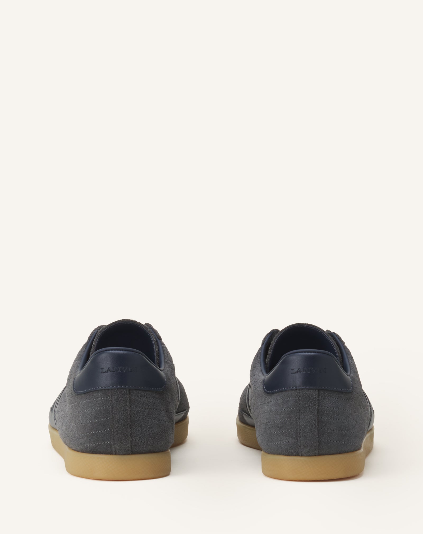 GREY SNEAKERS GLEN 2.0 IN LEATHER